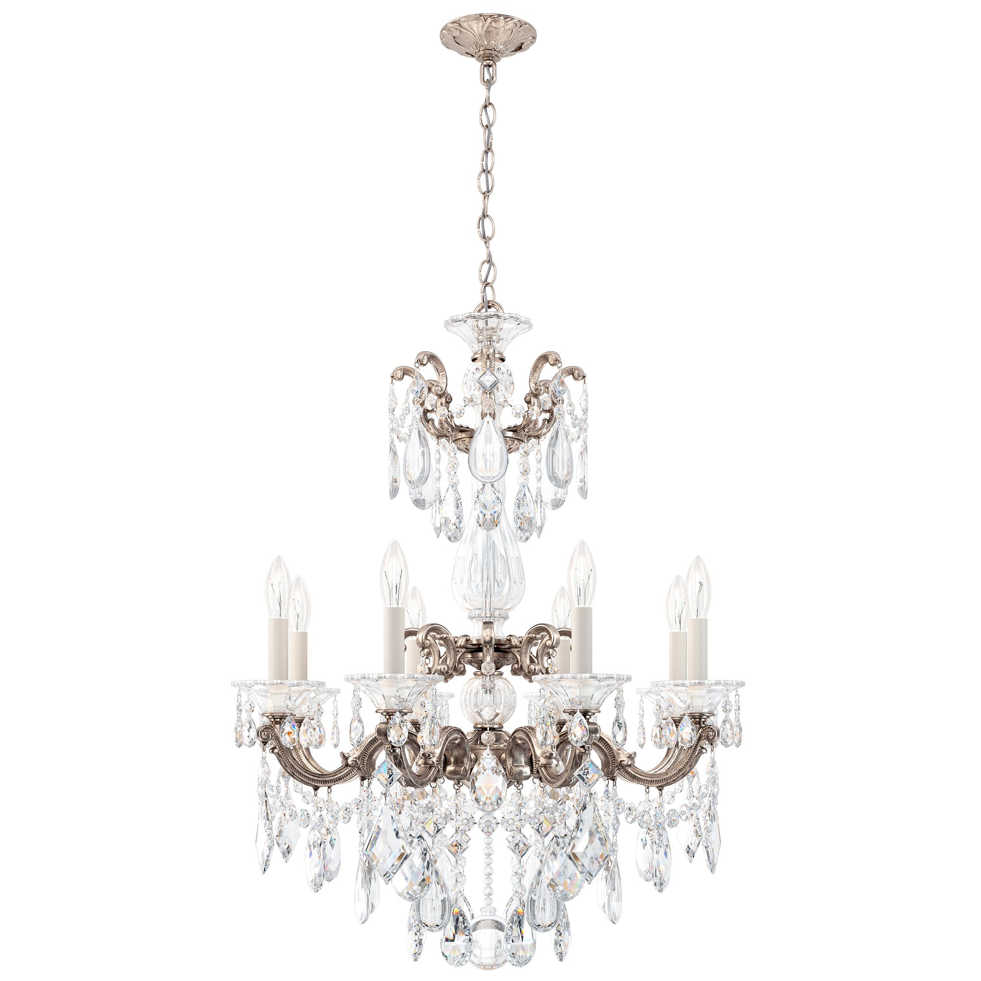 Schonbek La Scala Collection 25" Wide Crystal Chandelier