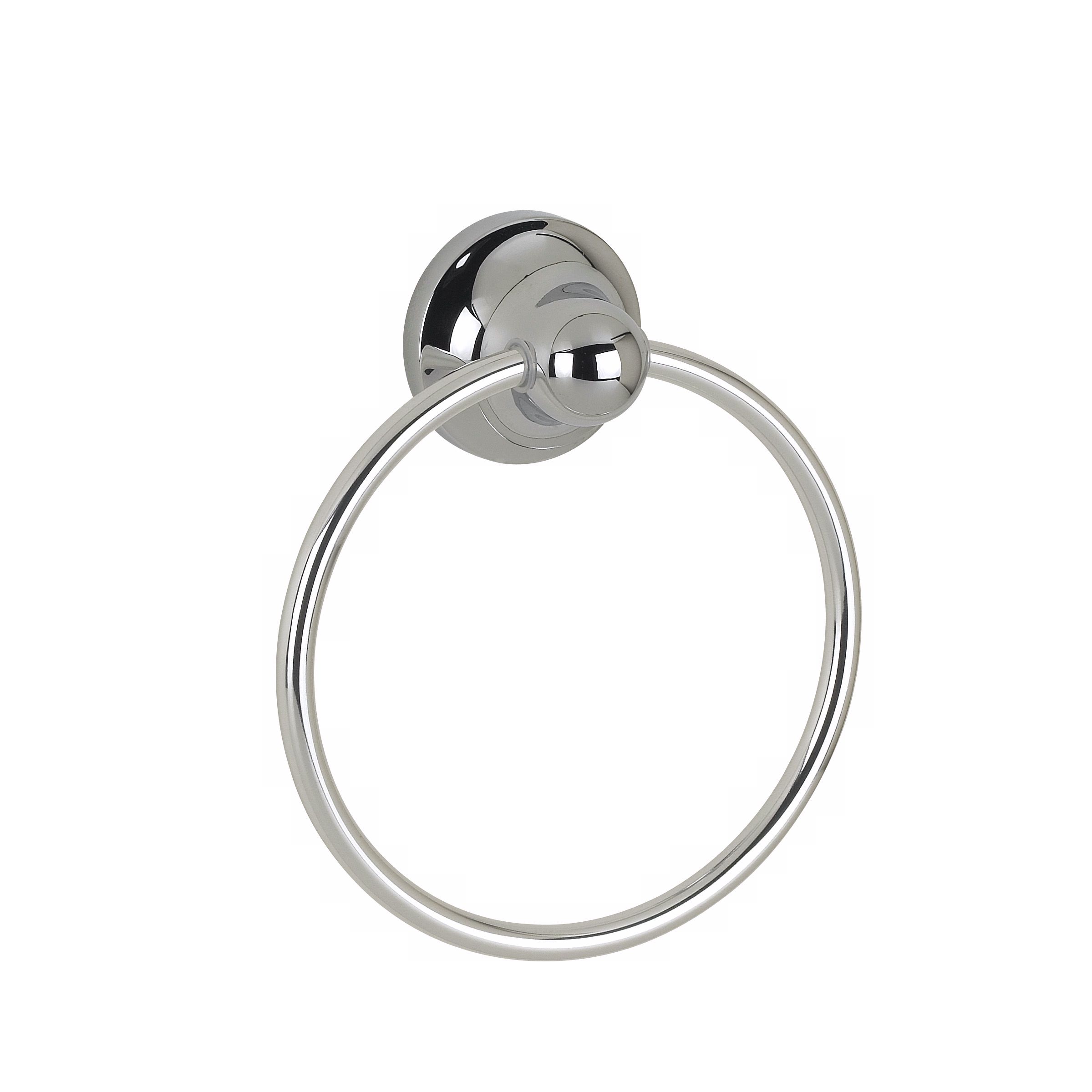 Diamondback Chrome Bathroom Towel Ring