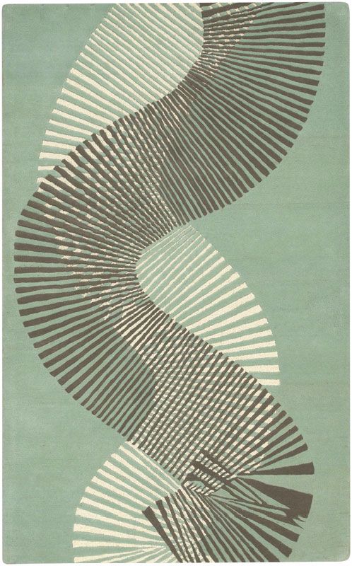 Artist Studio 78 Spa Blue Handmade  Rug