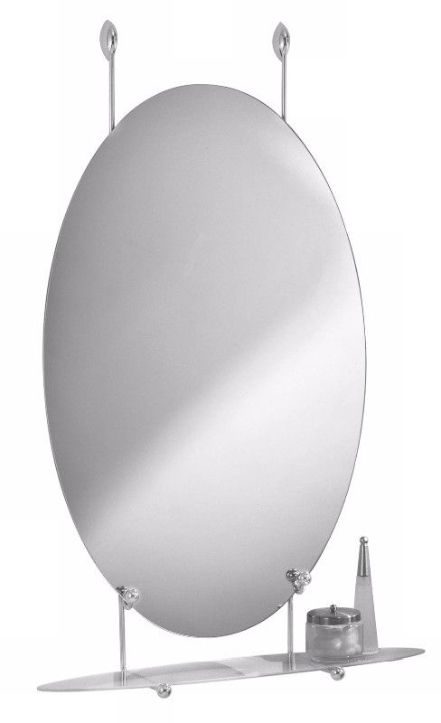 Oris Collection Chrome Finish Bath Accessory 39" High Mirror