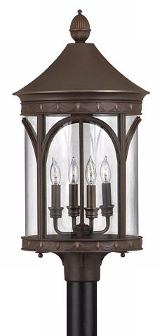 Hinkley Lucerne Collection 26" High Outdoor Post Light