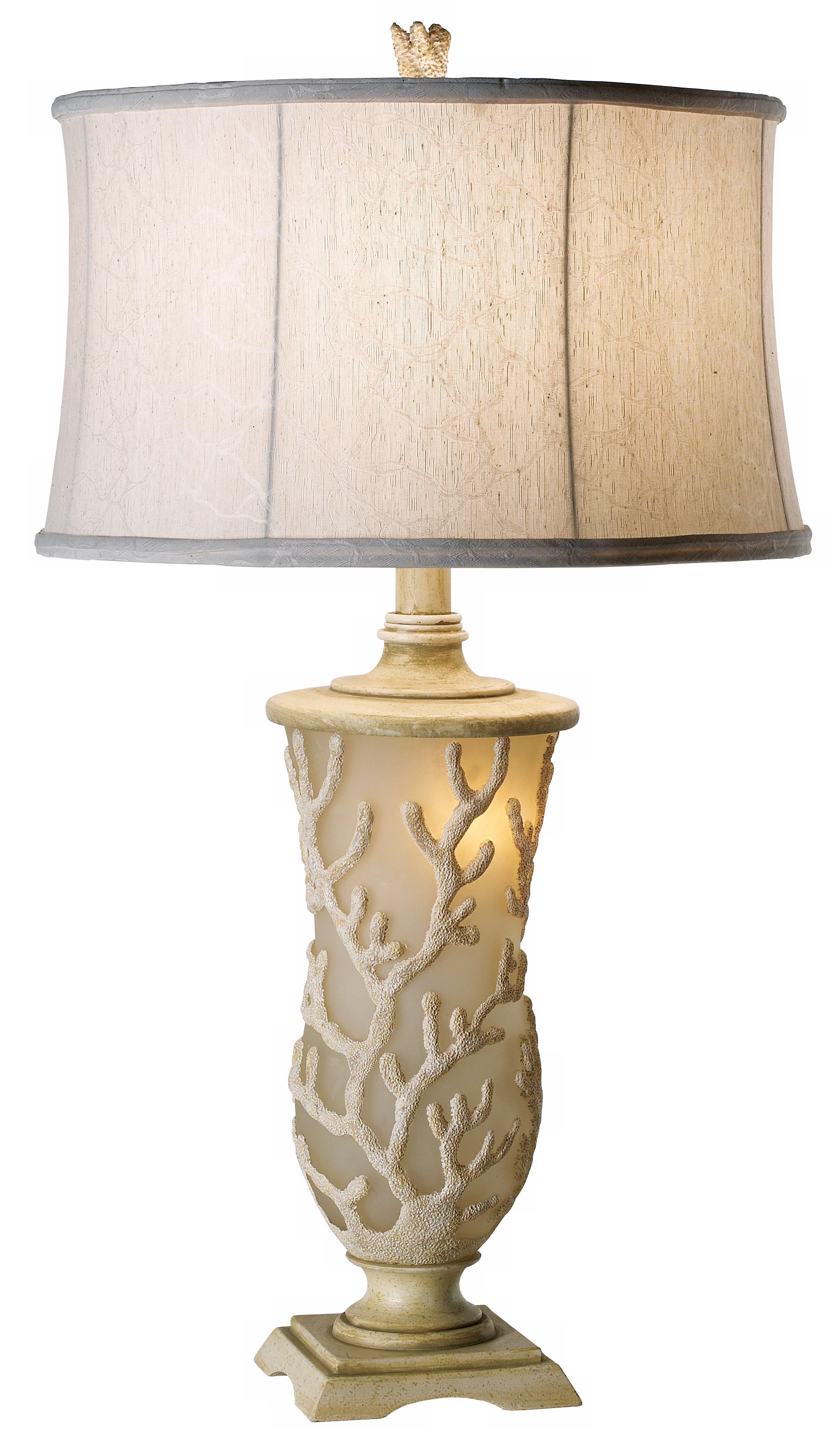 Coral Garden Sunrise Night Light Table Lamp