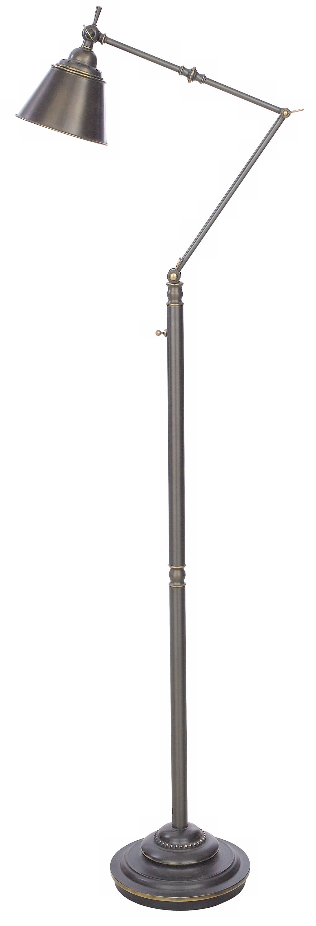 Quoizel Timeless Task Collection Bronze Task Floor Lamp