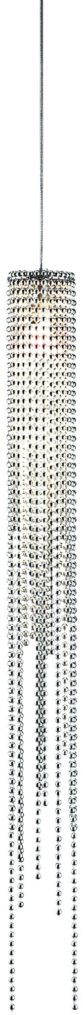 Nova Brushed Nickel Beading Pendant Chandelier