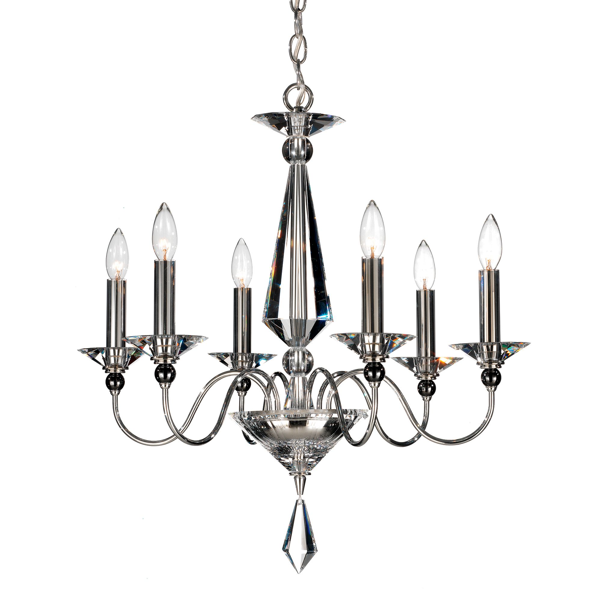 Schonbek Jasmine Optic Crystal 22 1/2" Wide Chandelier