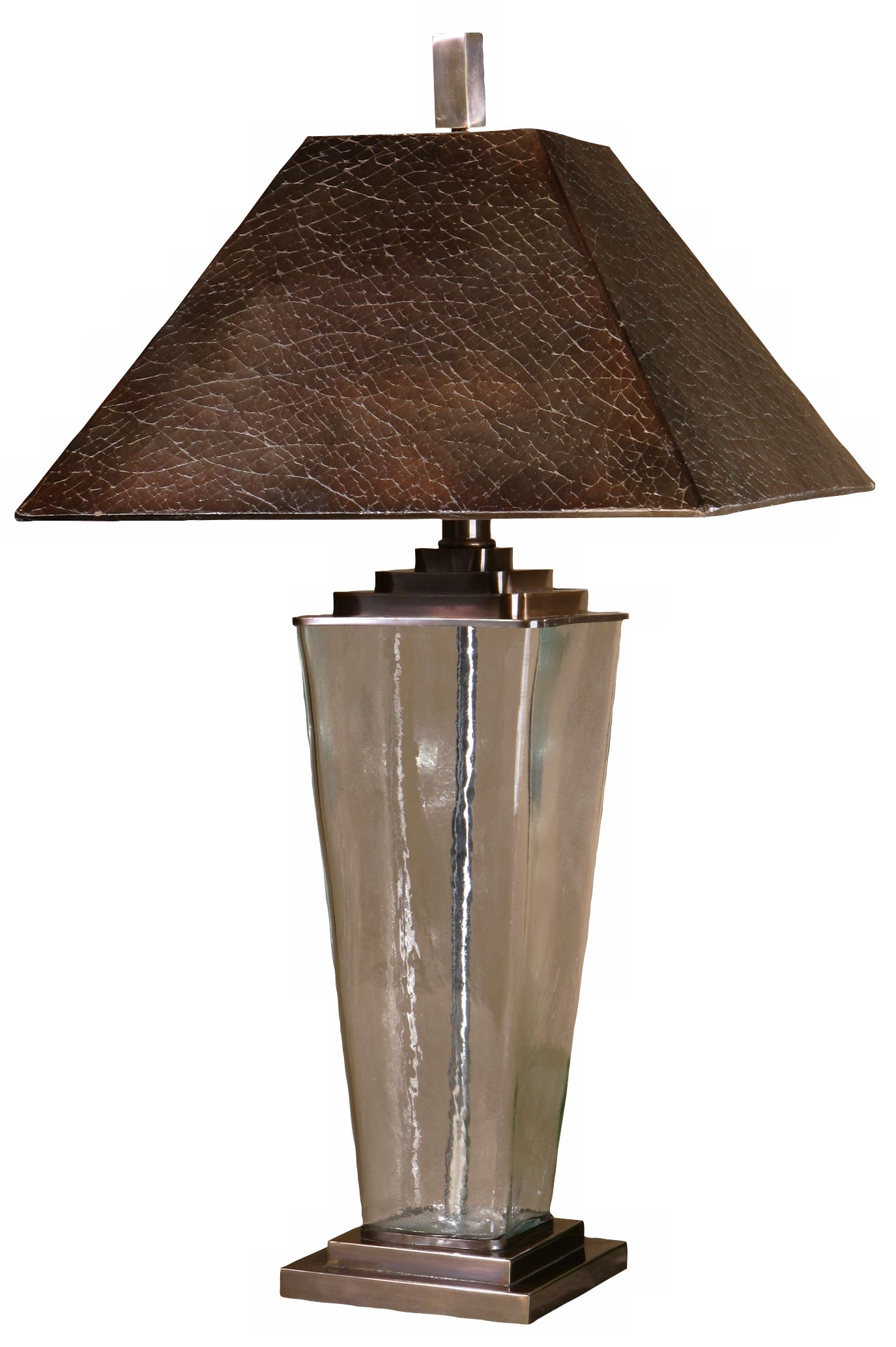 Uttermost Calisto Glass Table Lamp
