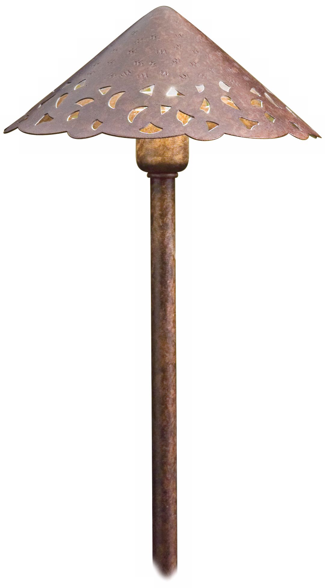 Kichler Hammered Roof Bronze Landscape Path Light