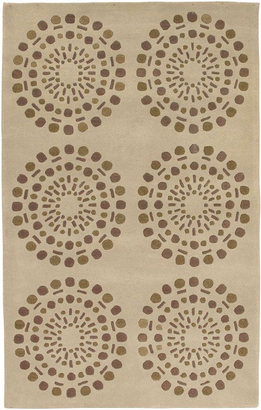 Bombay Beige Handmade Area Rug