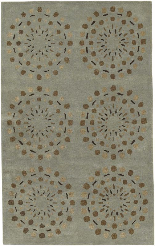 Bombay Mint Green Handmade Area Rug