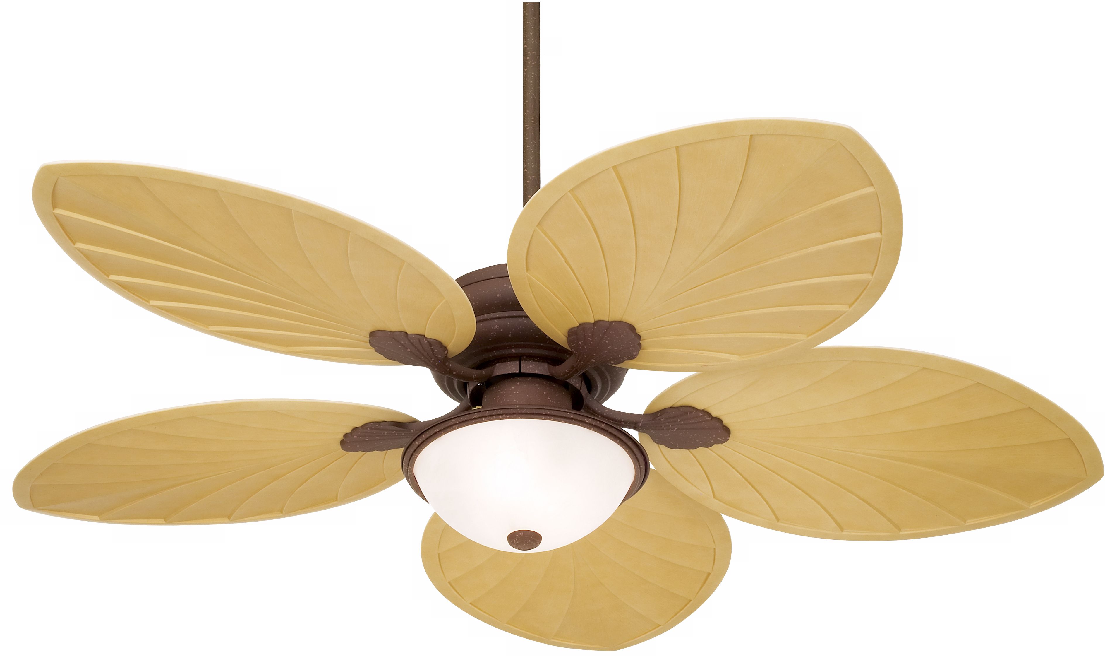 54"  Casa Vieja® Outdoor Palm Leaf Ceiling Fan