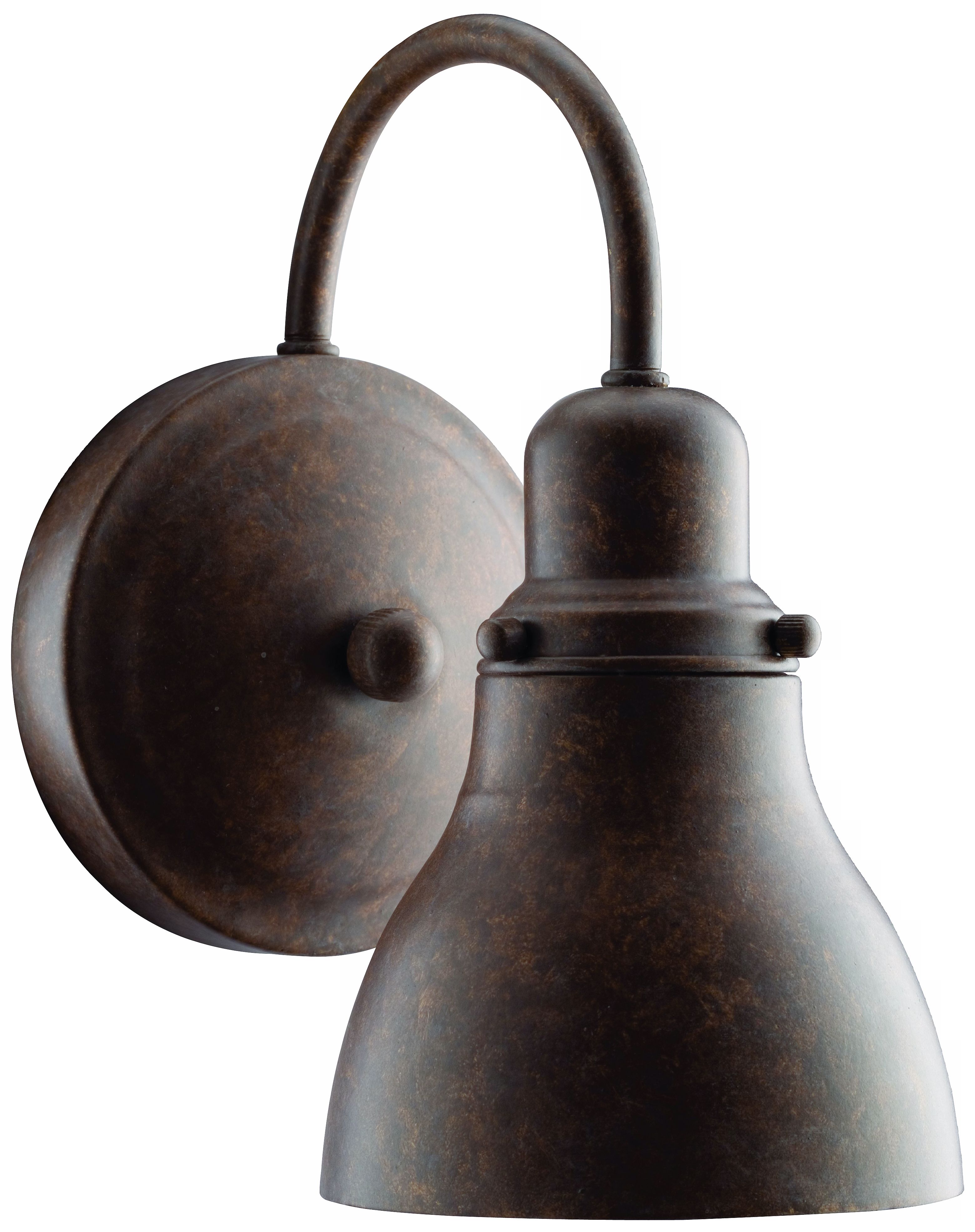 Kichler Distressed Copper ENERGY STAR 9 1/2" High Wall Light