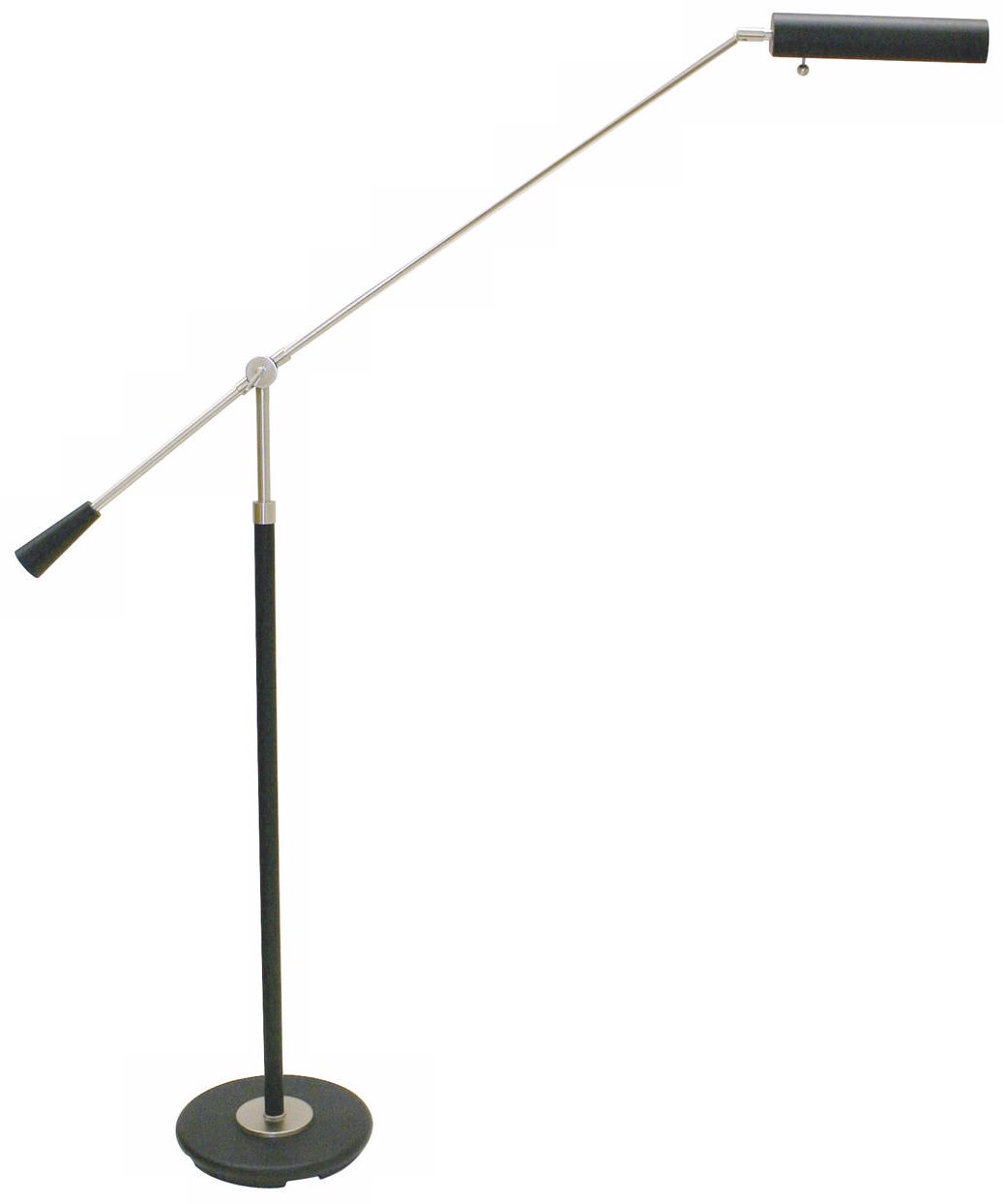 House of Troy Satin Nickel Grand Piano Floor Lamp