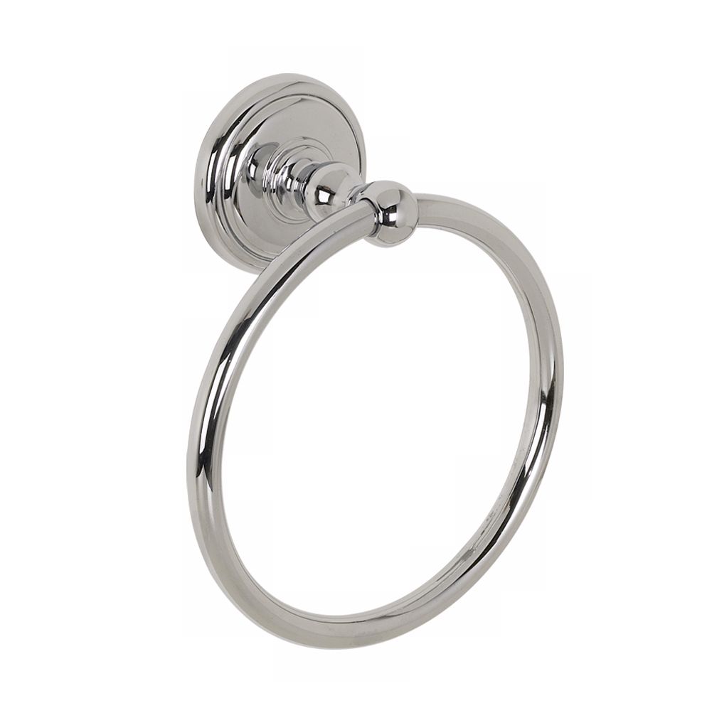 Diana Collection Polished Chrome Finish Towel Ring