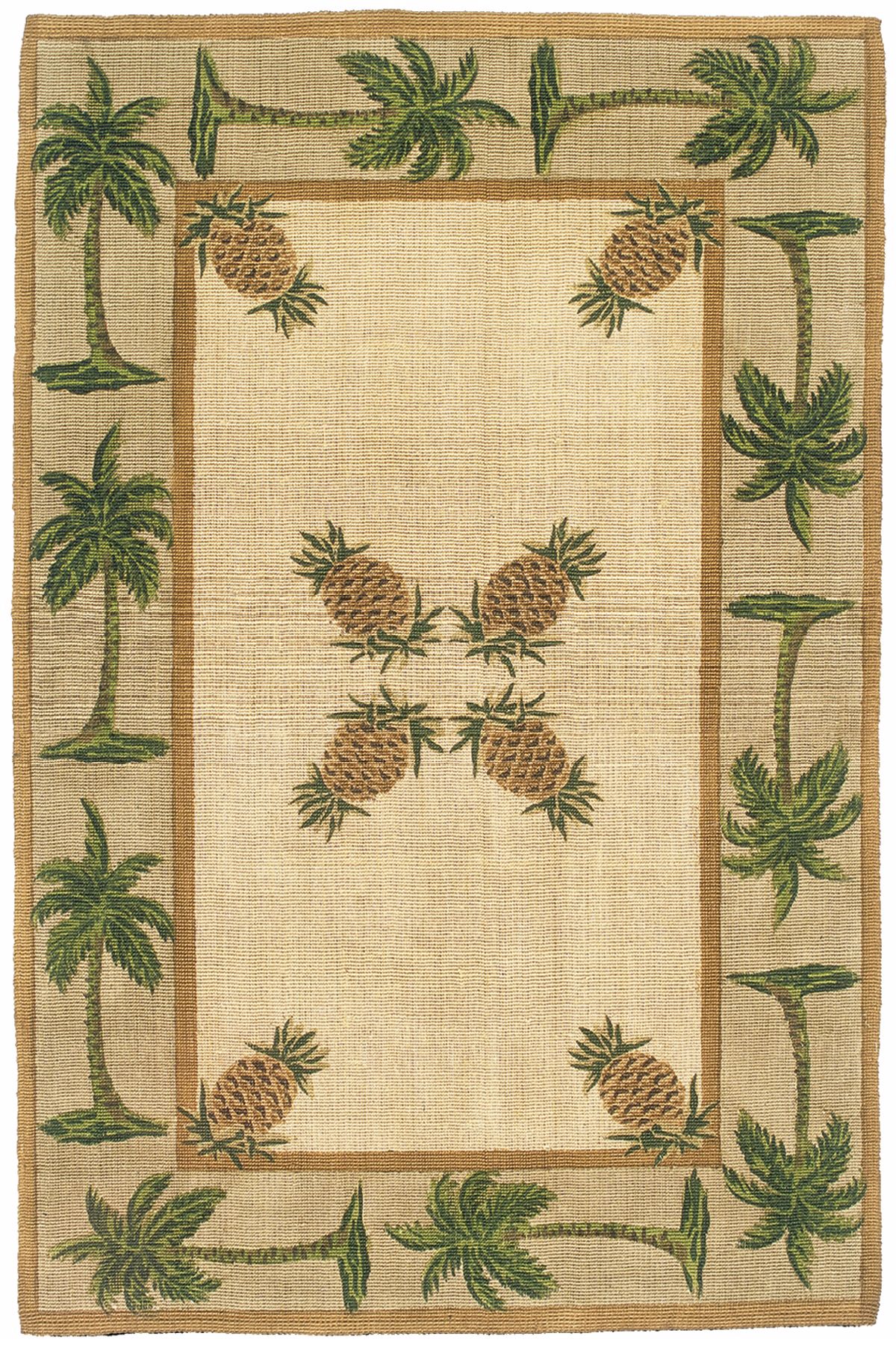 Palm Festival Jute Area Rug