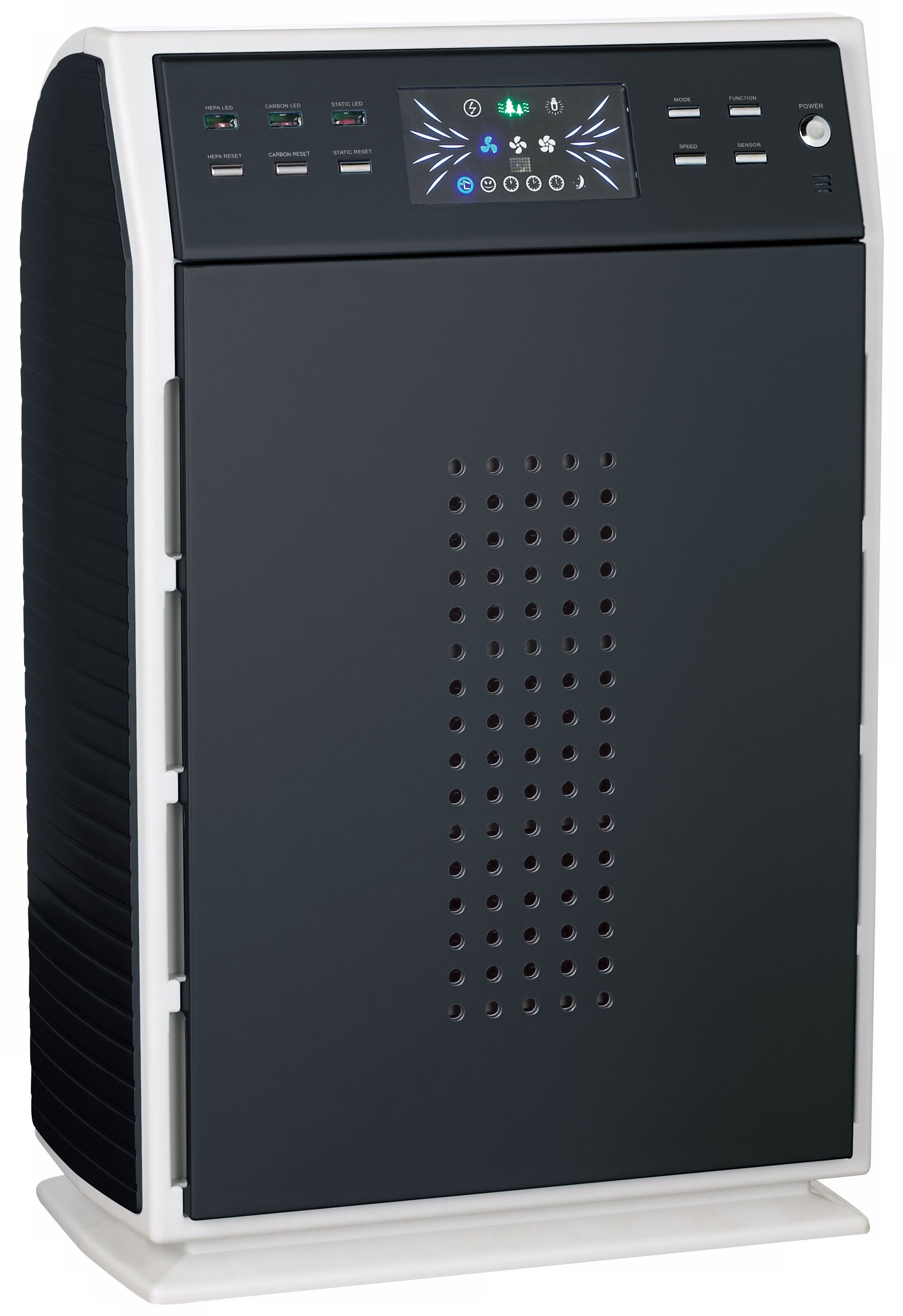 Kathy Ireland KI-4000 HEPA Filter Black Finish Air Purifier