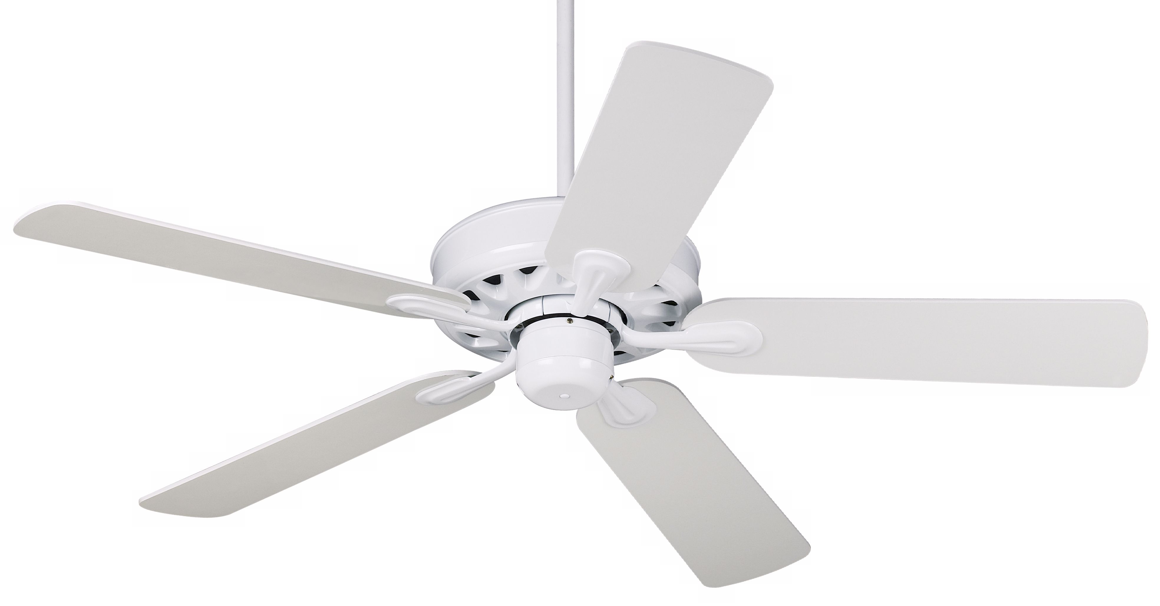 52" Casa Vieja Intrepid White Ceiling Fan