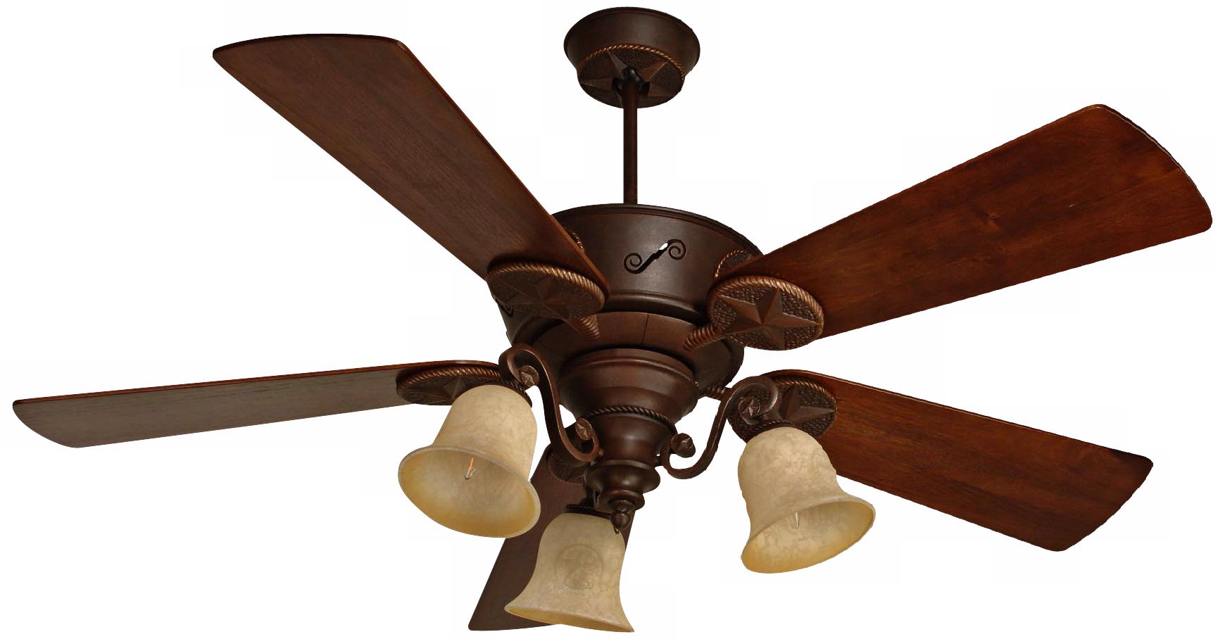 52" Craftmade Chaparral Aged Bronze Ceiling Fan