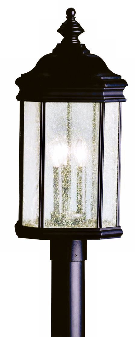 Kirkwood Black Finish 23 1/2" High Outdoor Post Light