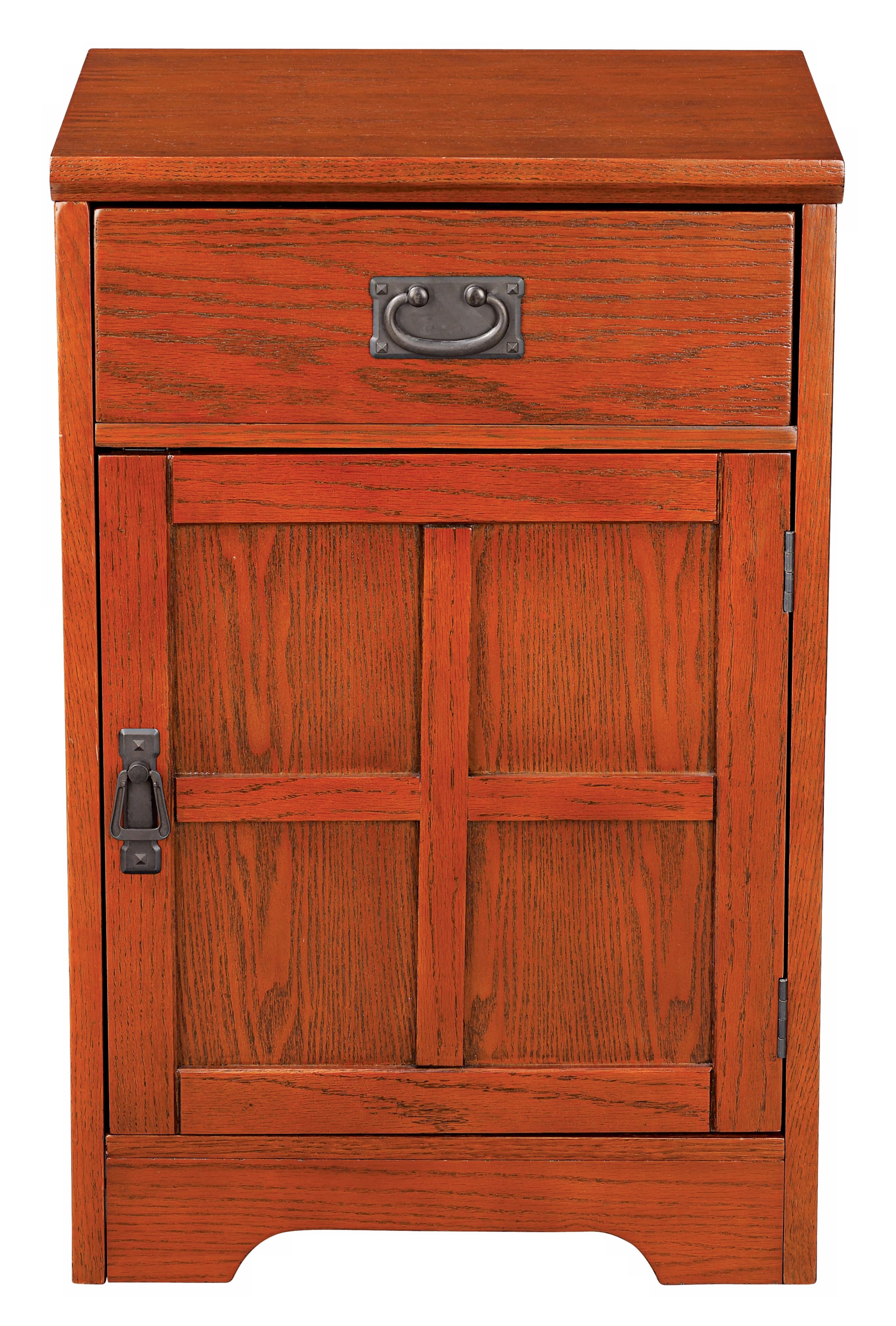 Wrightwood Collection Red Oak Finish Printer Stand