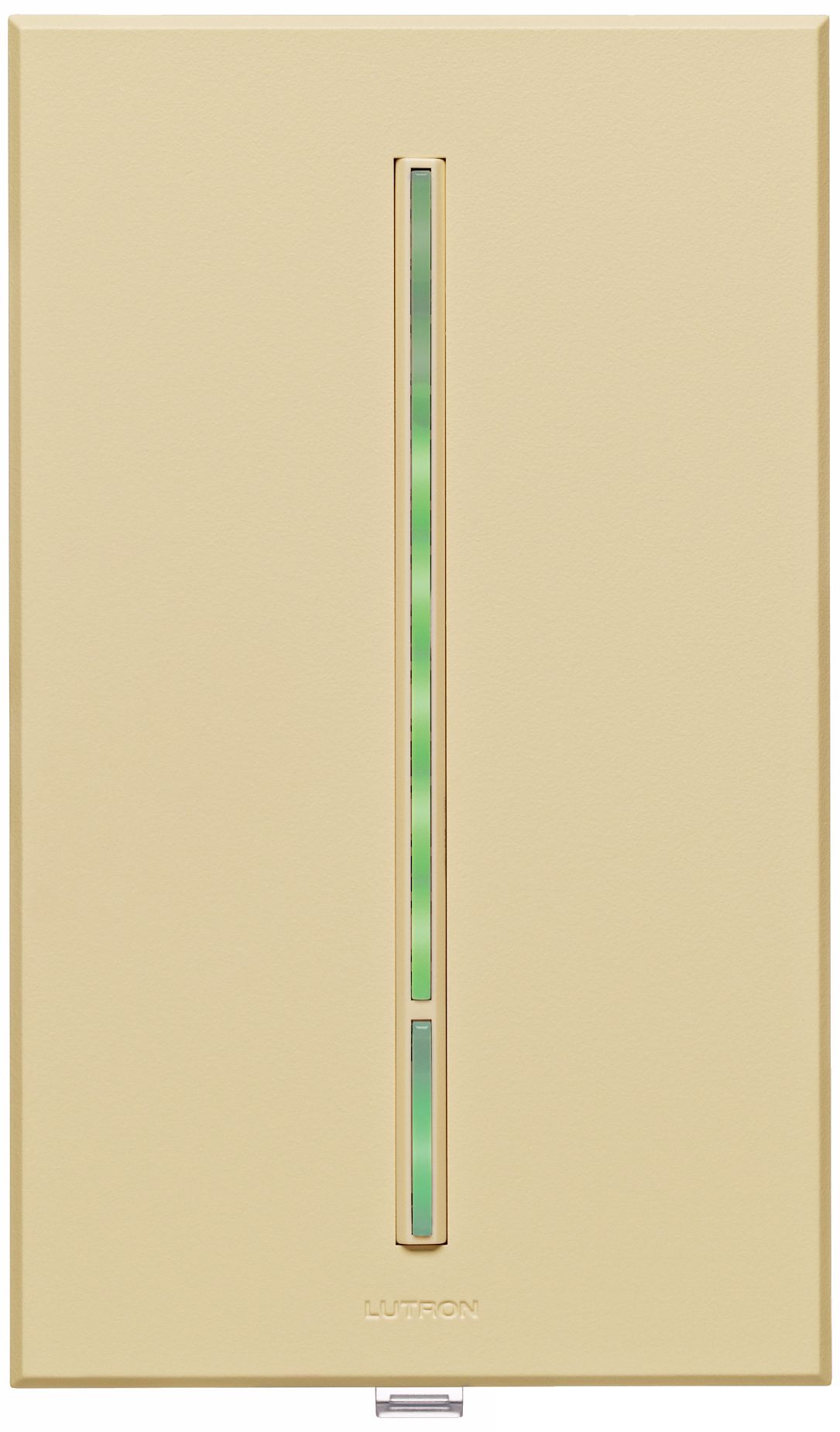 Lutron Vierti Green LED 600 Watt Single Pole Beige Dimmer