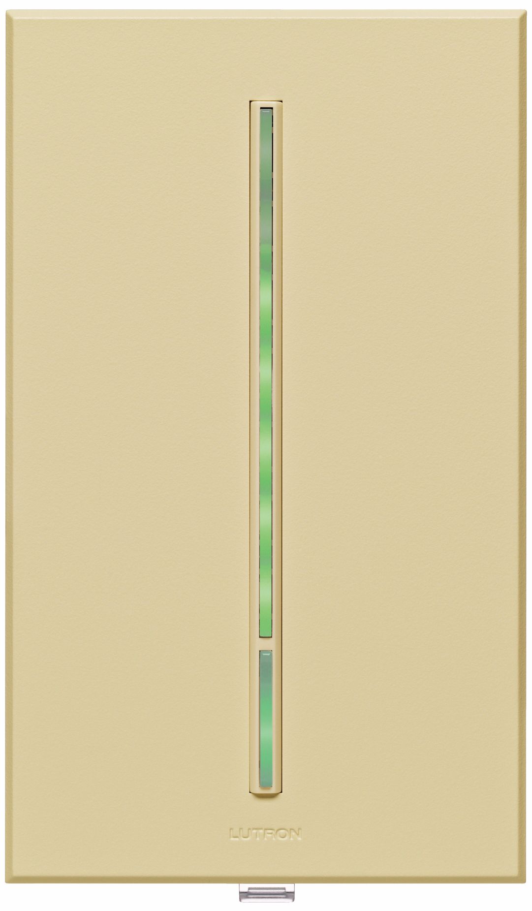 Lutron Vierti Green LED 600 Watt Single Pole Almond Dimmer