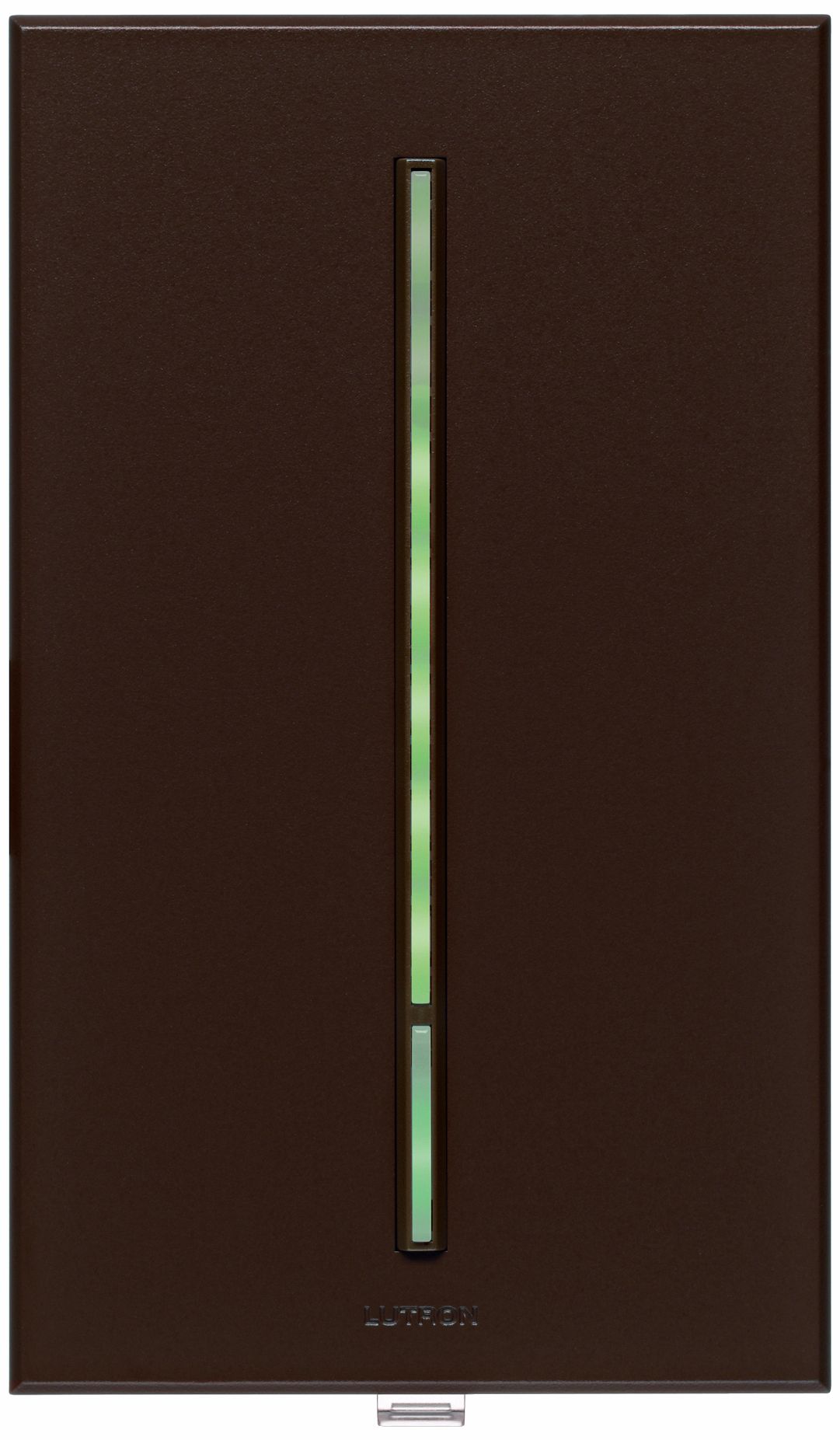 Lutron Vierti Green LED 600 Watt Single Pole Brown Dimmer