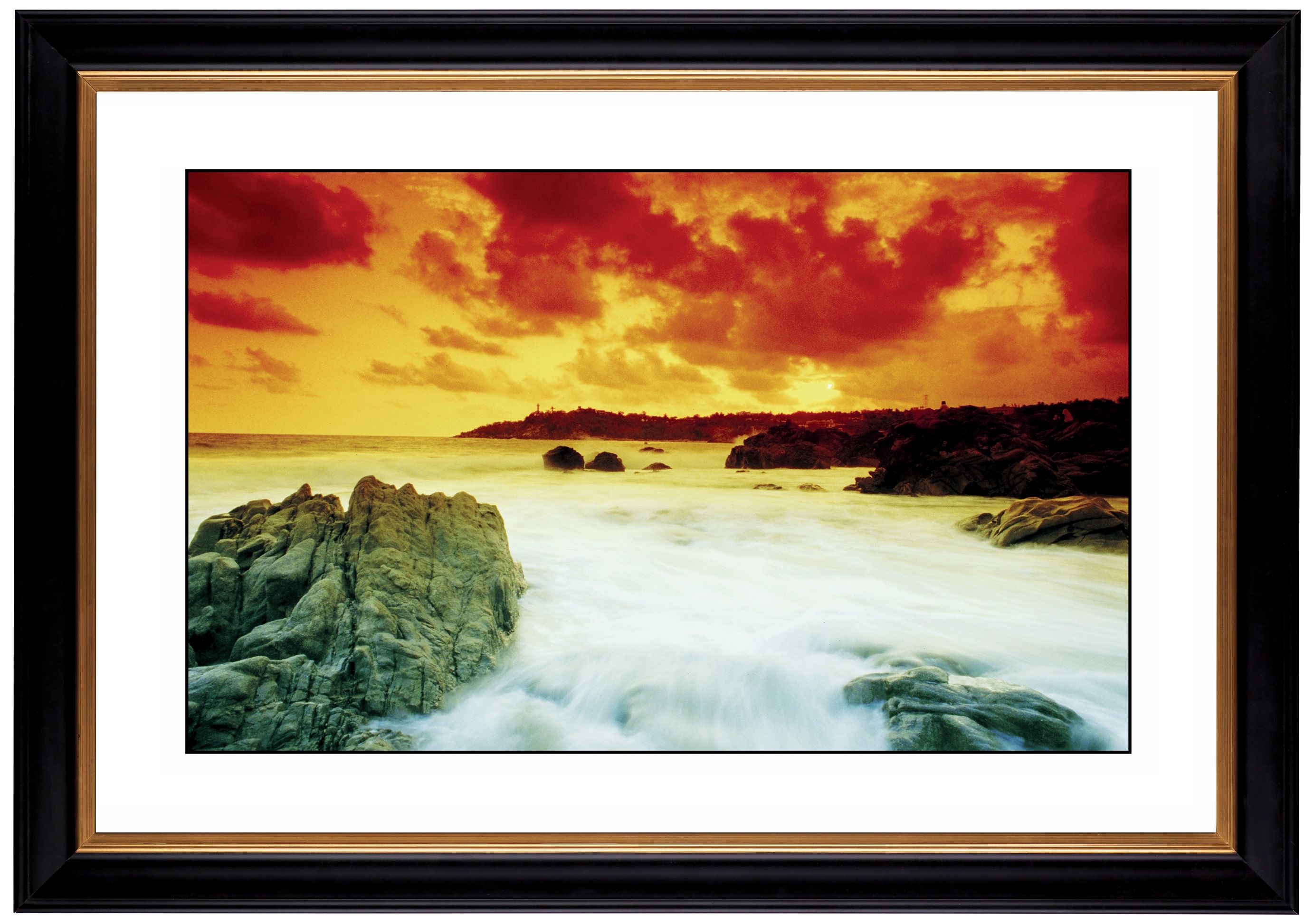Coastal Tide Pool Giclee 41 3/8" Wide Wall Art