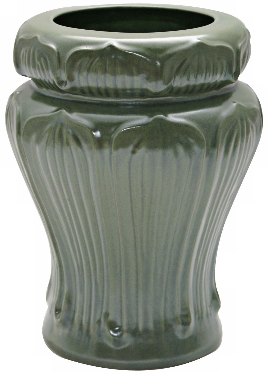 Haeger Potteries Arts and Crafts Grueby Green Vase