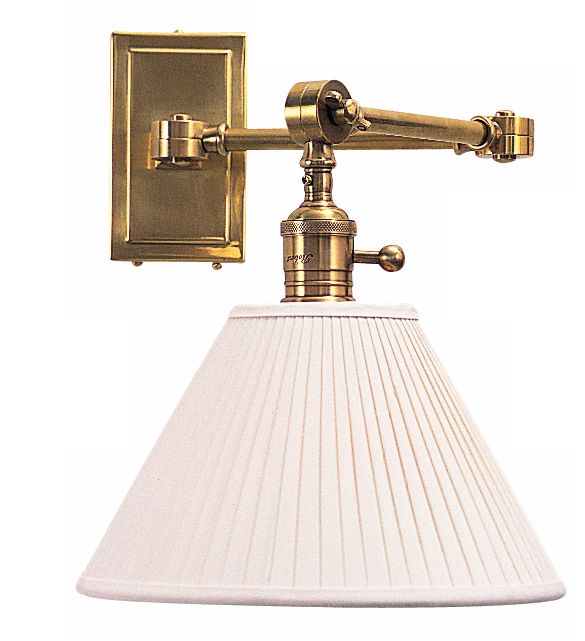 Robert Abbey Ant Bee Brass Plug-In Swing Arm Wall Lamp