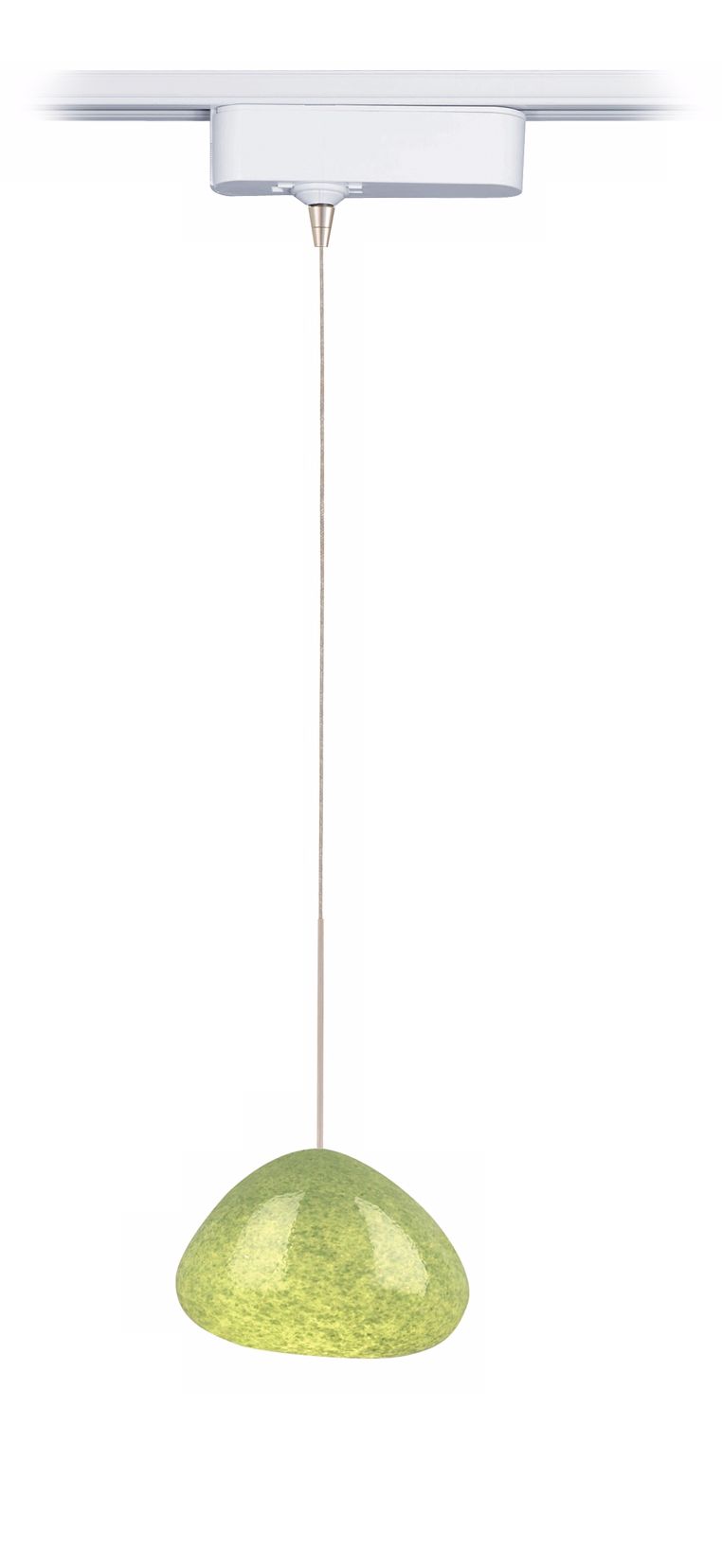 River Rock Wedge Green Tech Track Pendant for Juno Track Systems