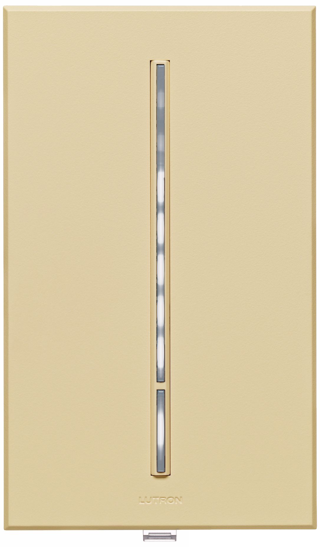 Lutron Vierti White LED 600 Watt Single Pole Beige Dimmer