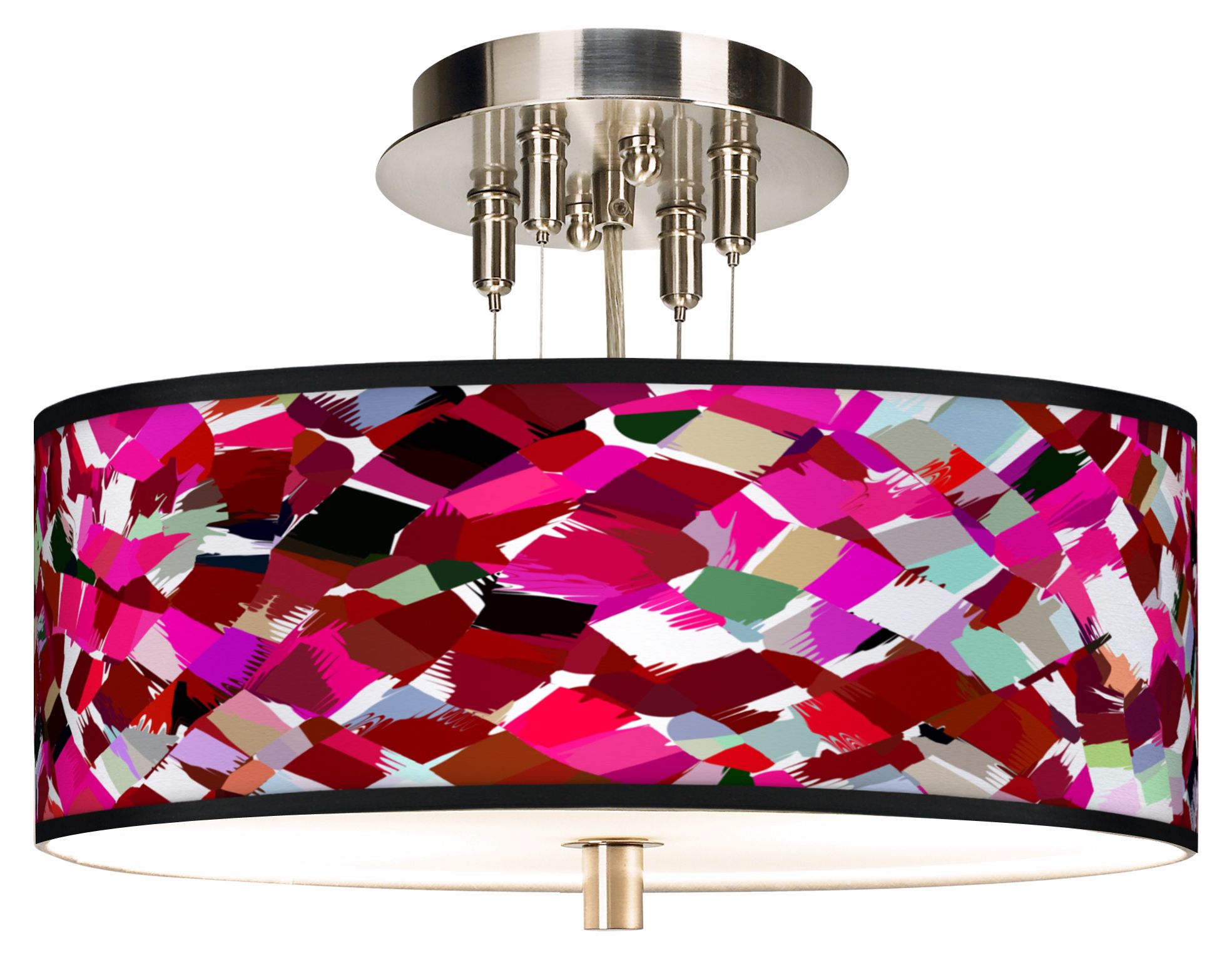 Palette Dots Giclee 14" Wide Ceiling Light