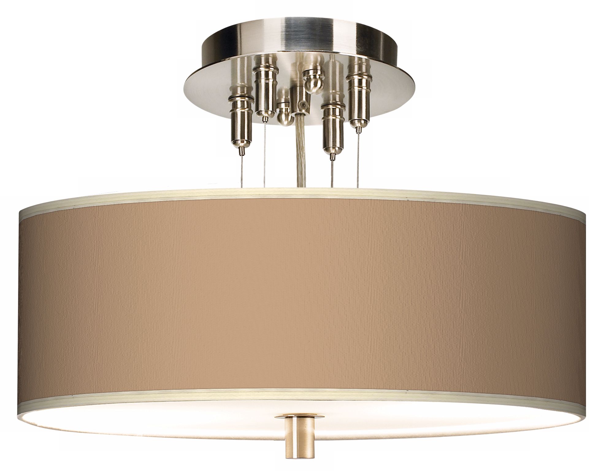 Mesa Tan 14" Wide Ceiling Light