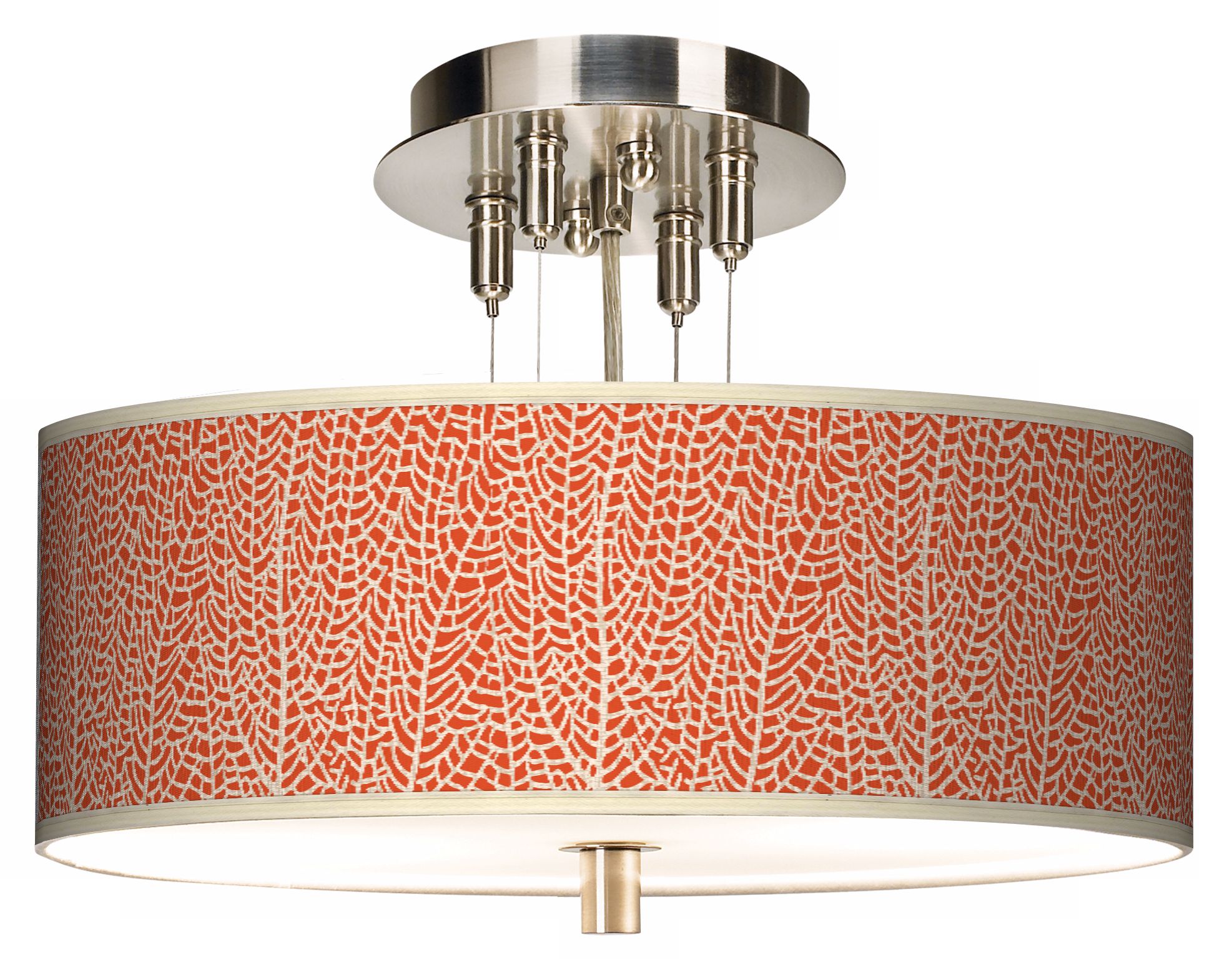 Stacy Garcia Seafan Coral Giclee 14" Wide Ceiling Light