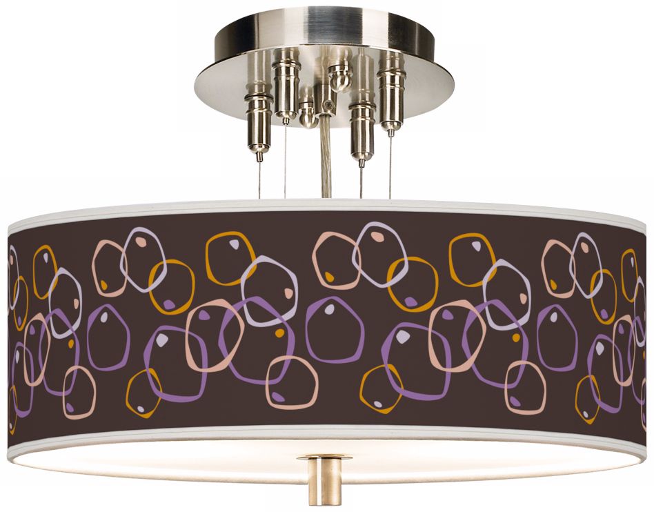 Linger Giclee 14" Wide Ceiling Light