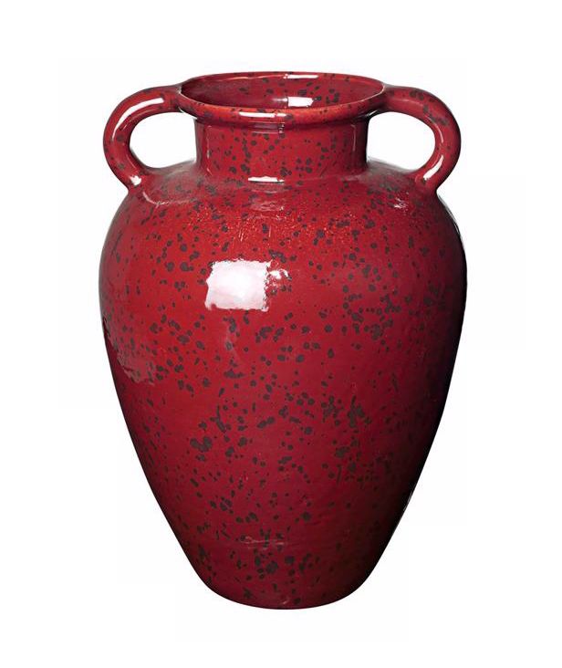 Haeger Potteries Tortoise Glaze 18" High Ceramic Vase