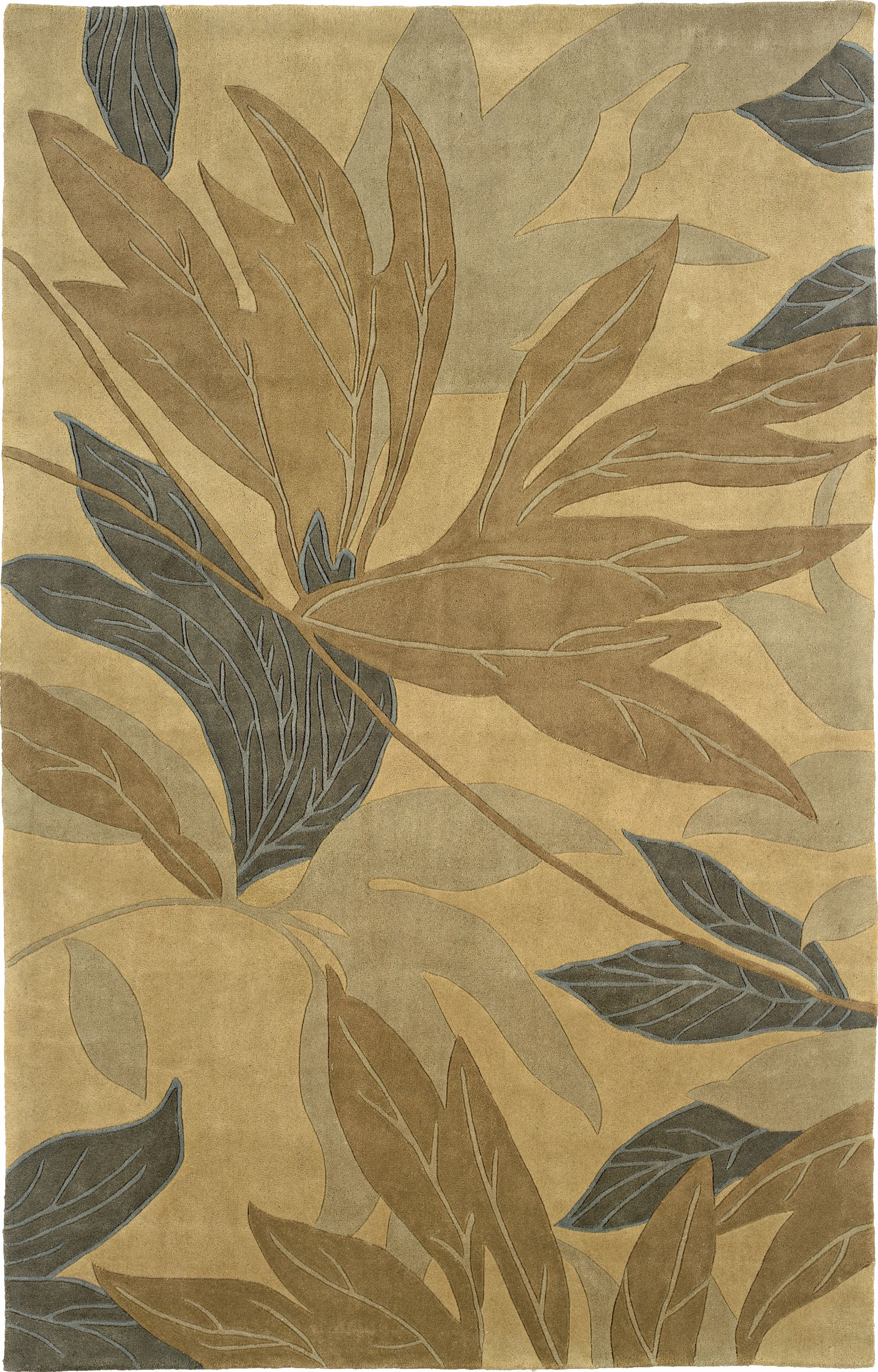 Leaves Falling Area Rug