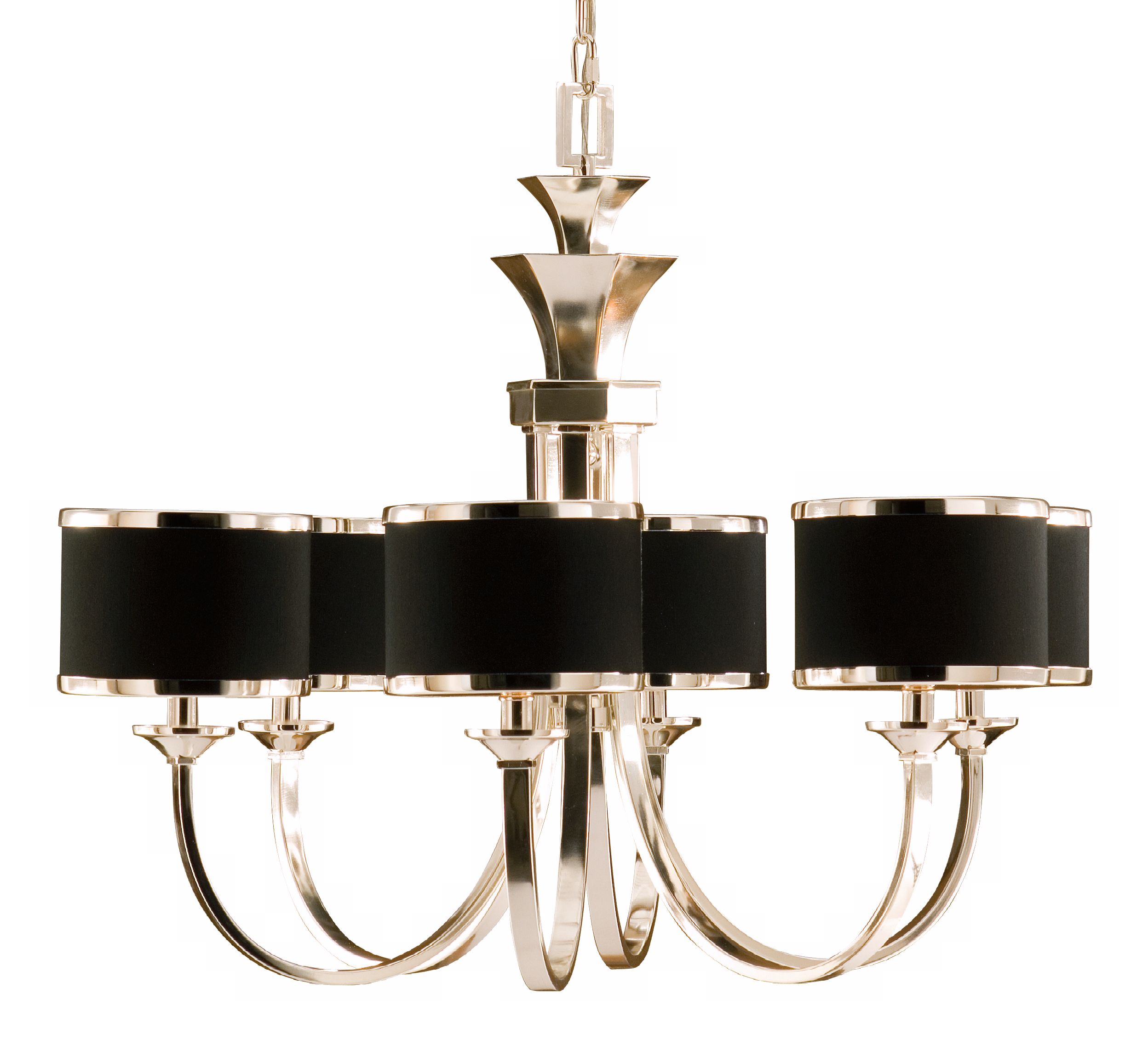 Uttermost Tuxedo Collection 31" Wide Large Black Chandelier