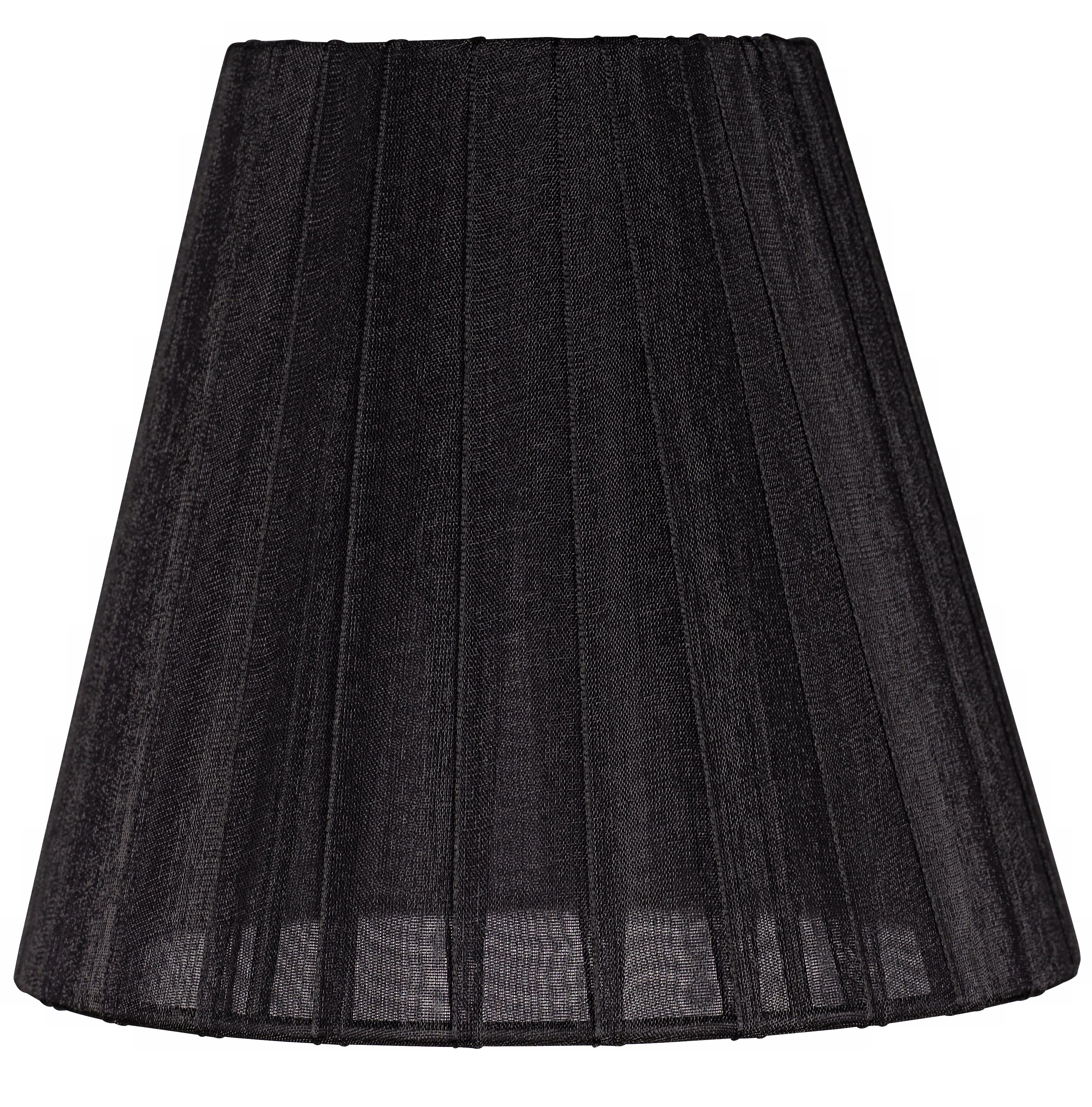 Black Ribbon Wrap Shade 3x5.5x5 (Clip-On)
