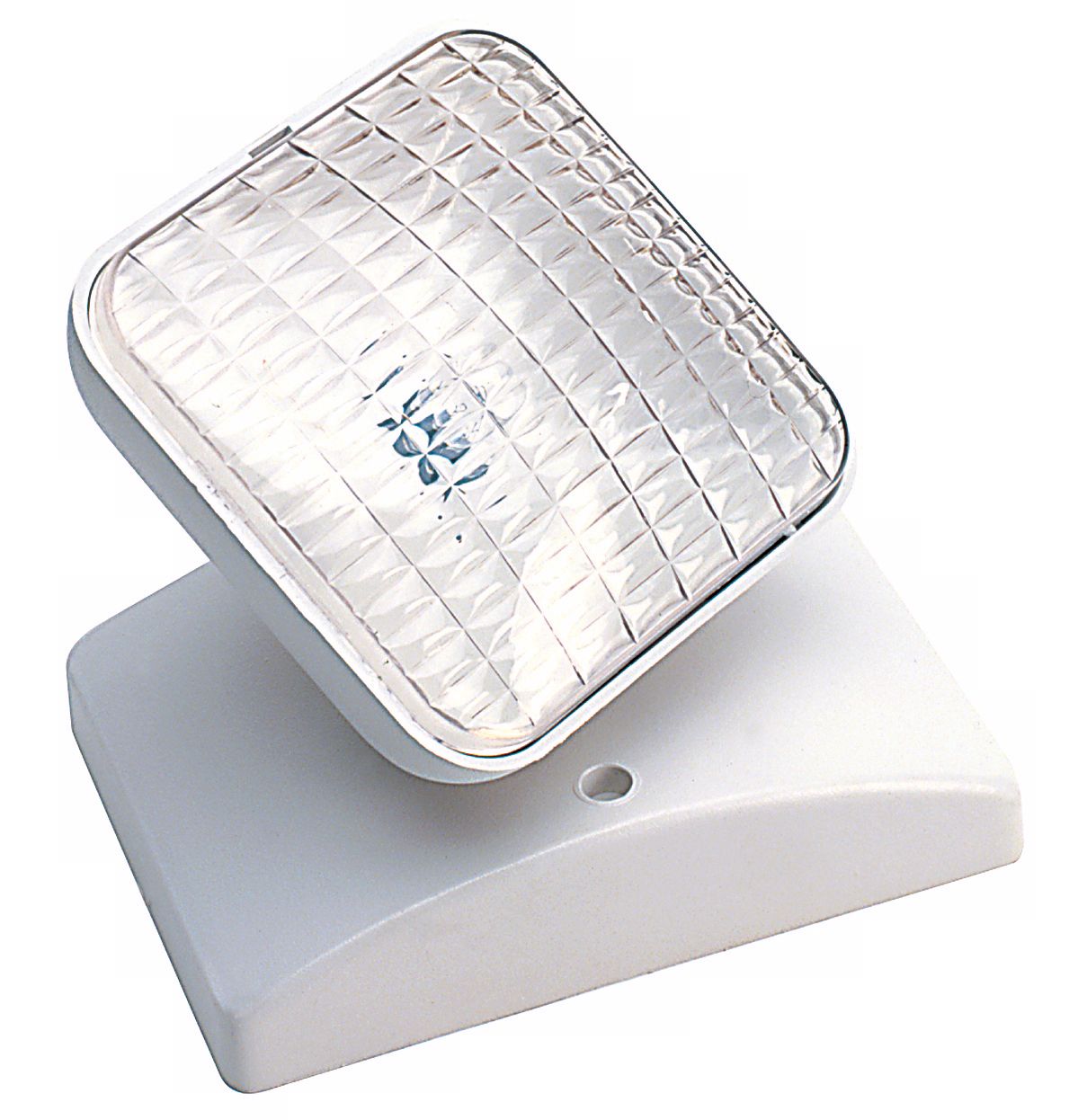 Single Square Head Indoor 5.4 Watt Remote Emergency Light