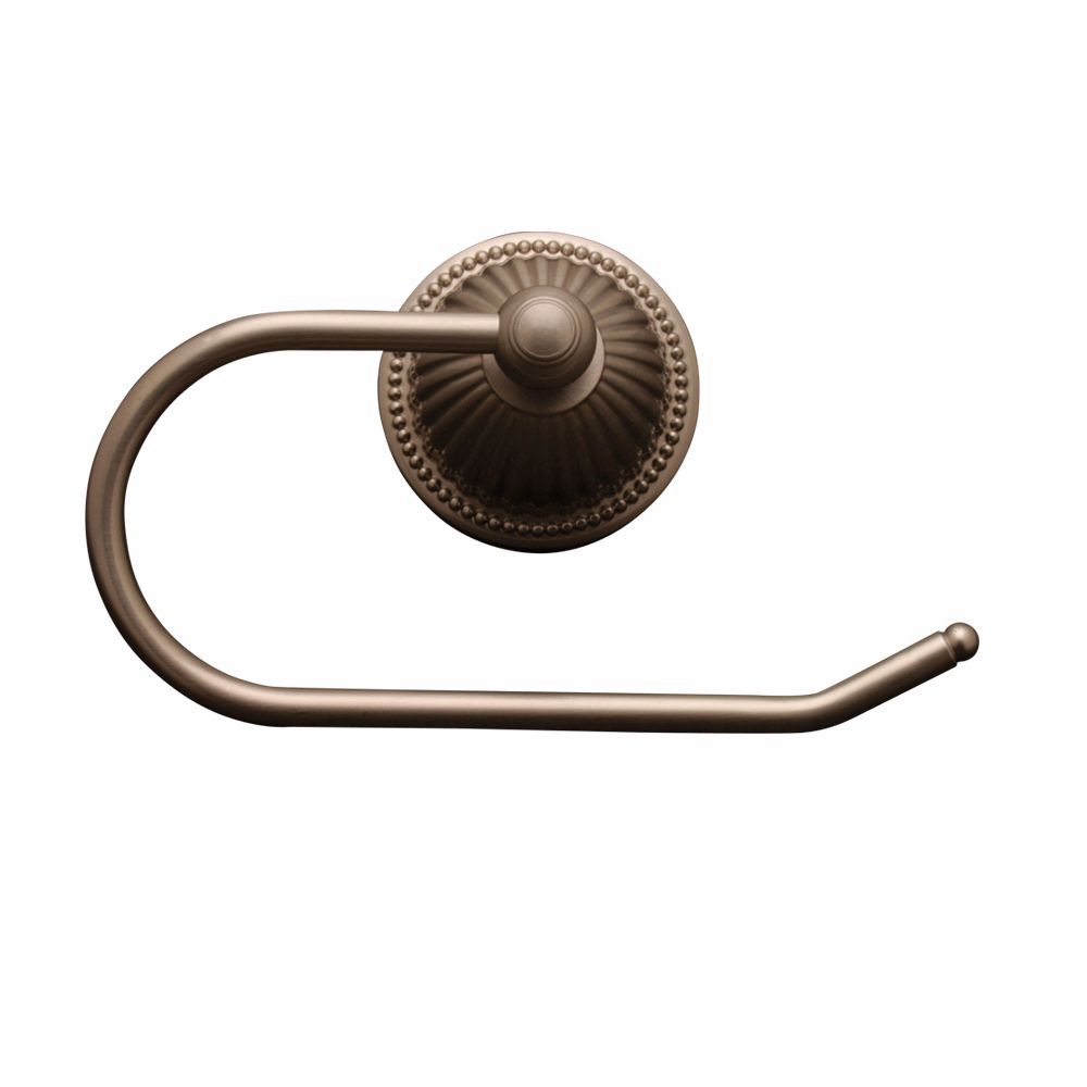 Pewter Finish Euro-Style Toilet Paper Holder