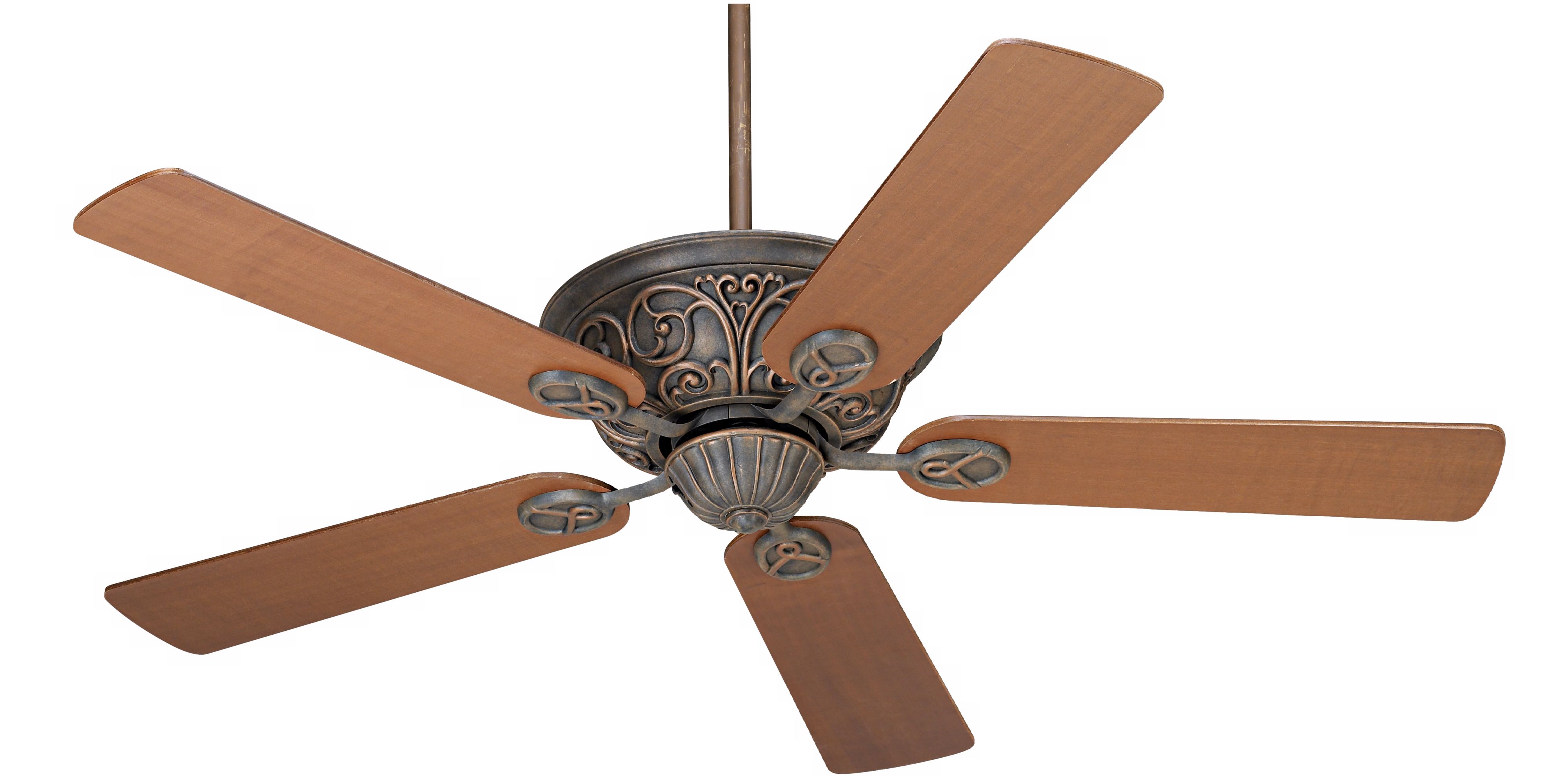 52" Casa Contessa™ Bronze Walnut Blades Ceiling Fan