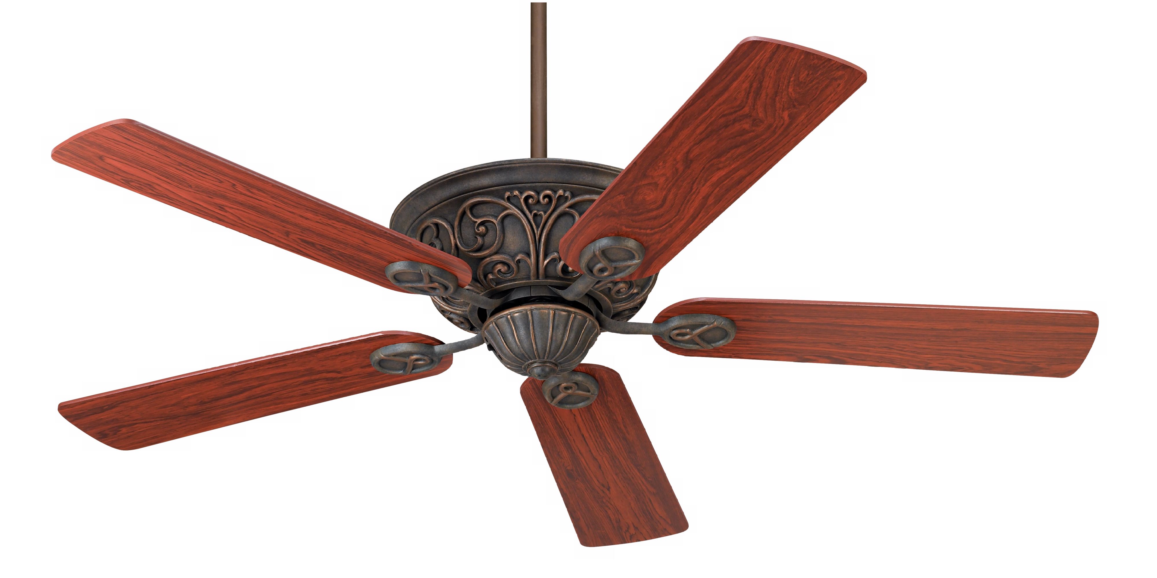 52" Casa Contessa Copper  Bronze Cherry Blade Ceiling Fan