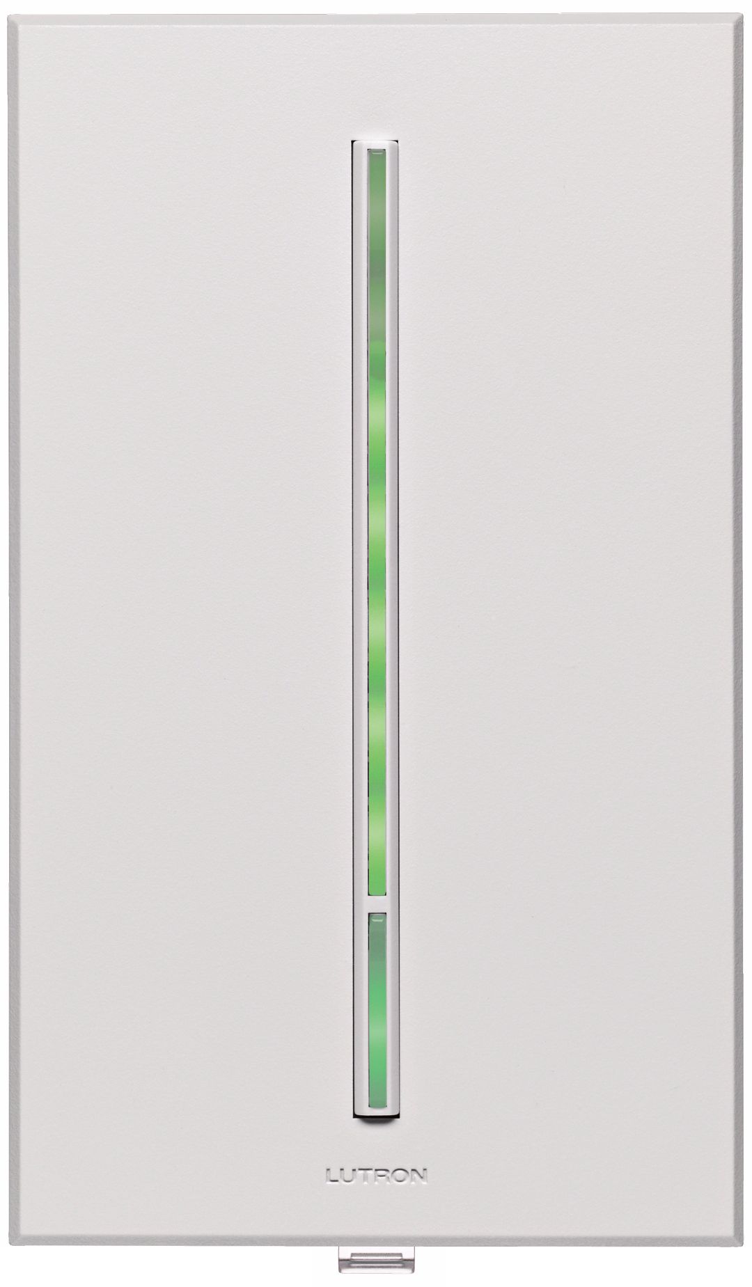 Lutron Vierti 600 Watt Green LED Multilocation White Dimmer