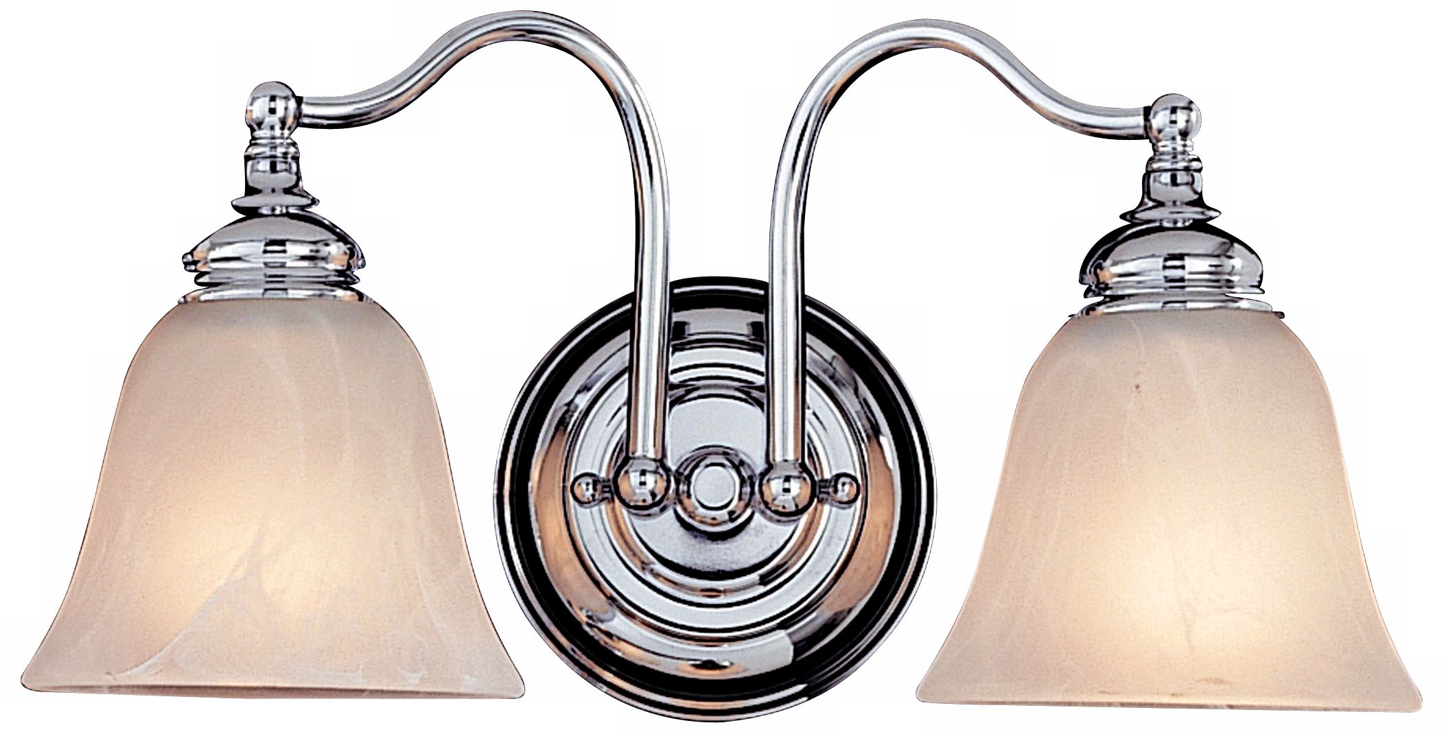 Bristol Collection 15" Wide Chrome 2-Light Bath Light