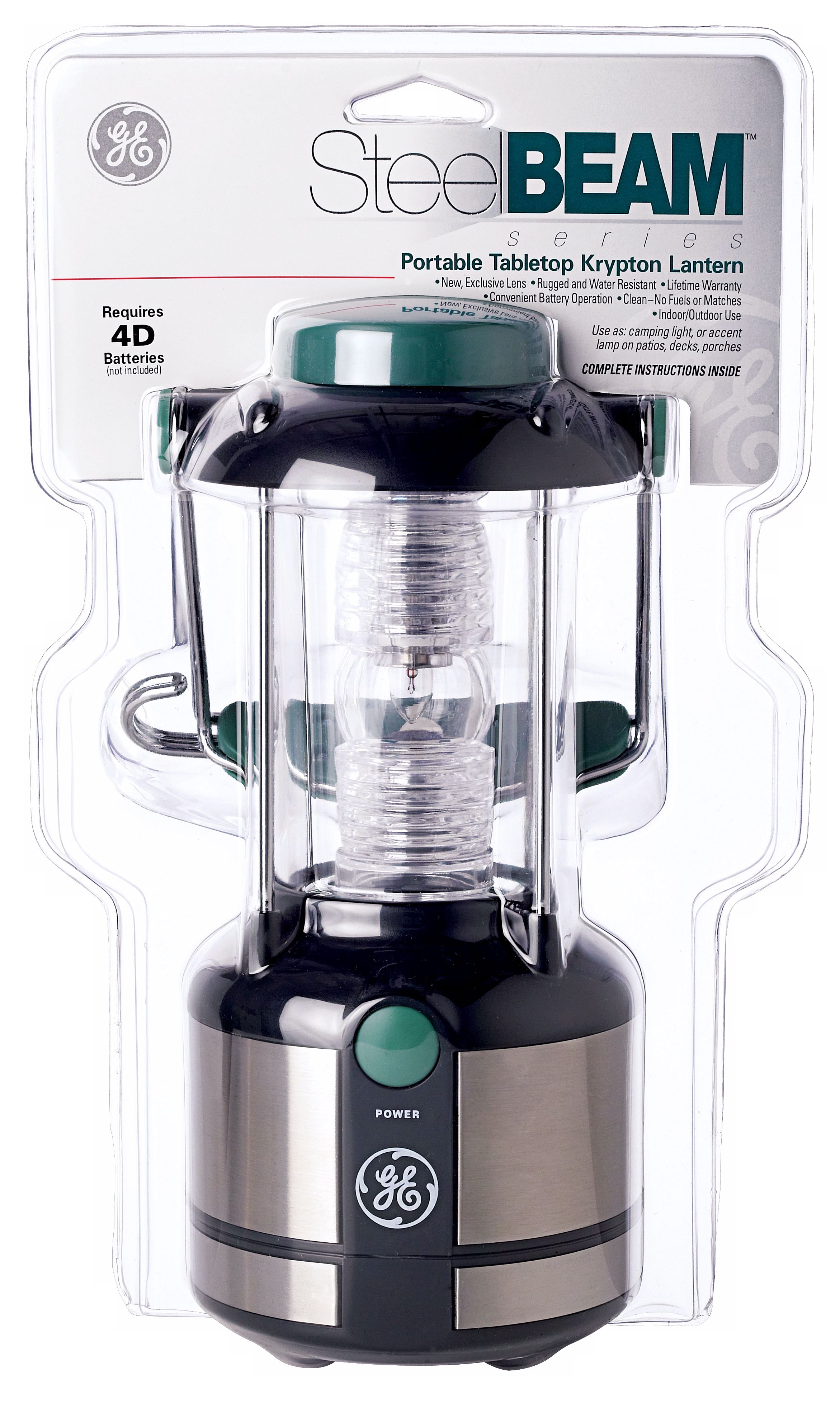 Portable Steelbeam Krypton Tabletop Lantern