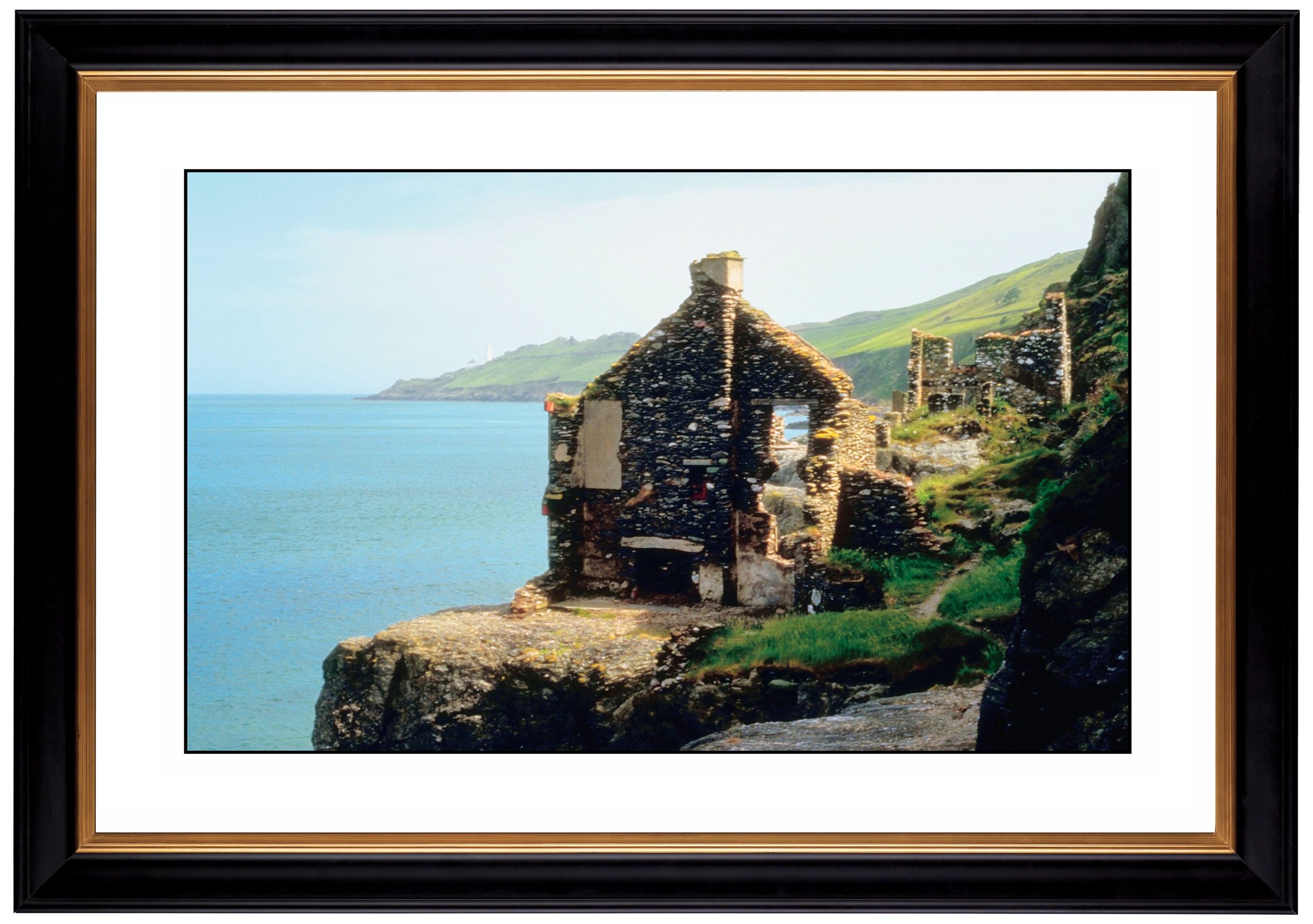 Abandoned Seaside Cottage Giclee 41 3/8" Wide Wall Art