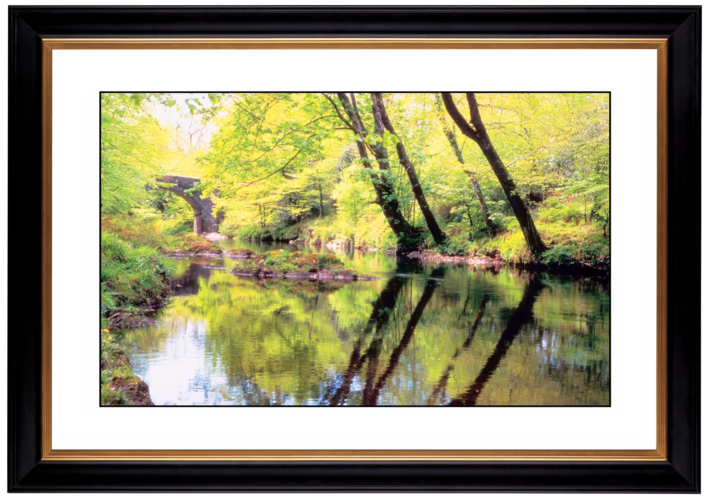 Tranquil River Giclee 41 3/8" Wide Wall Art