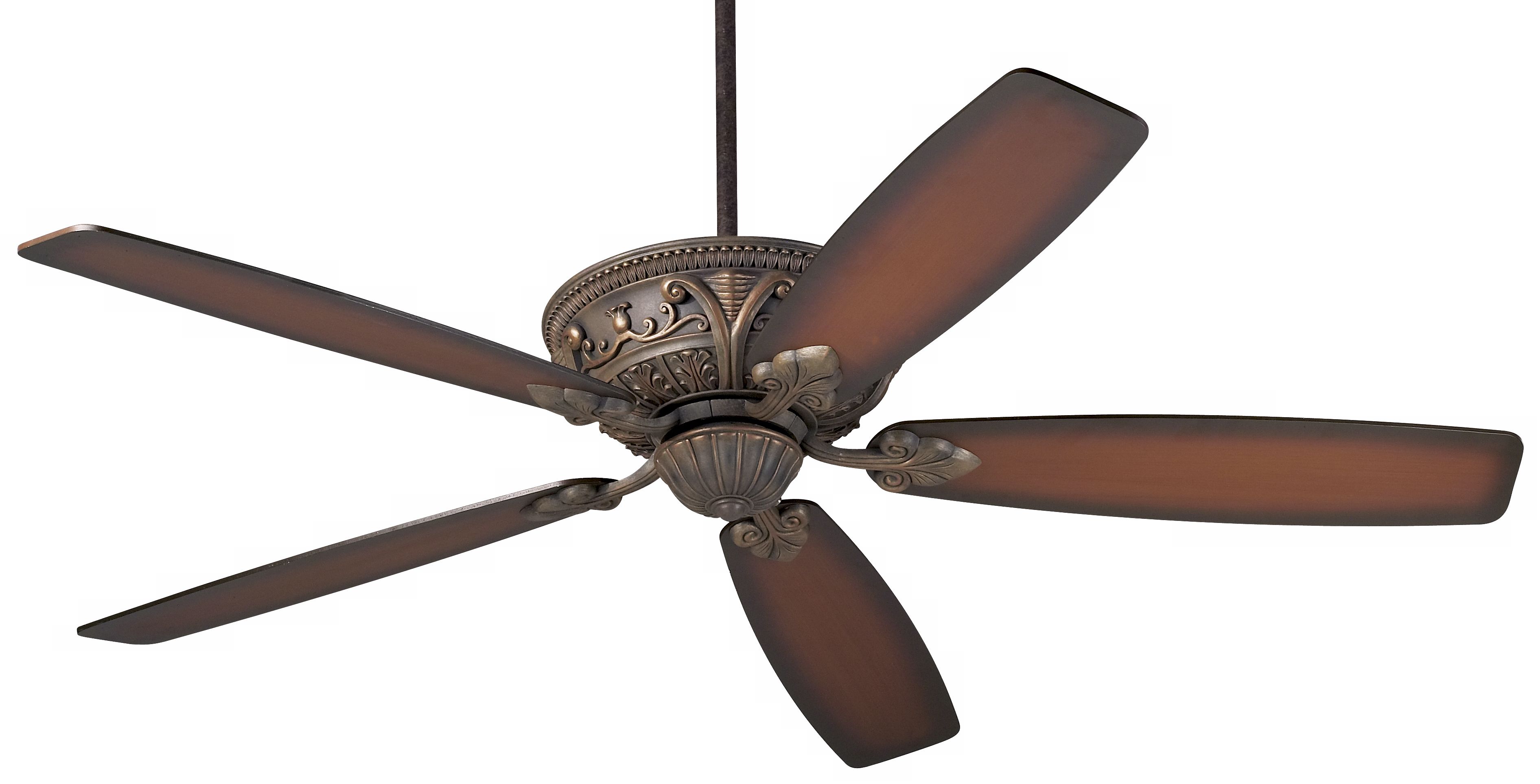 60" Casa Montego™ Bronze Shaded Teak Ceiling Fan