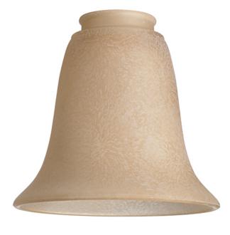 2 14 Fitter Set of 4 Bronze Scavo Bell Glass Shades 56451 56451 56451 56451